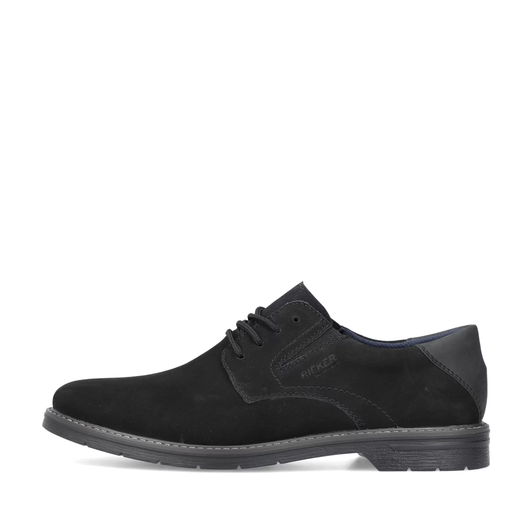 Men'S Lace-Up Shoes Jet Black-Rieker Online