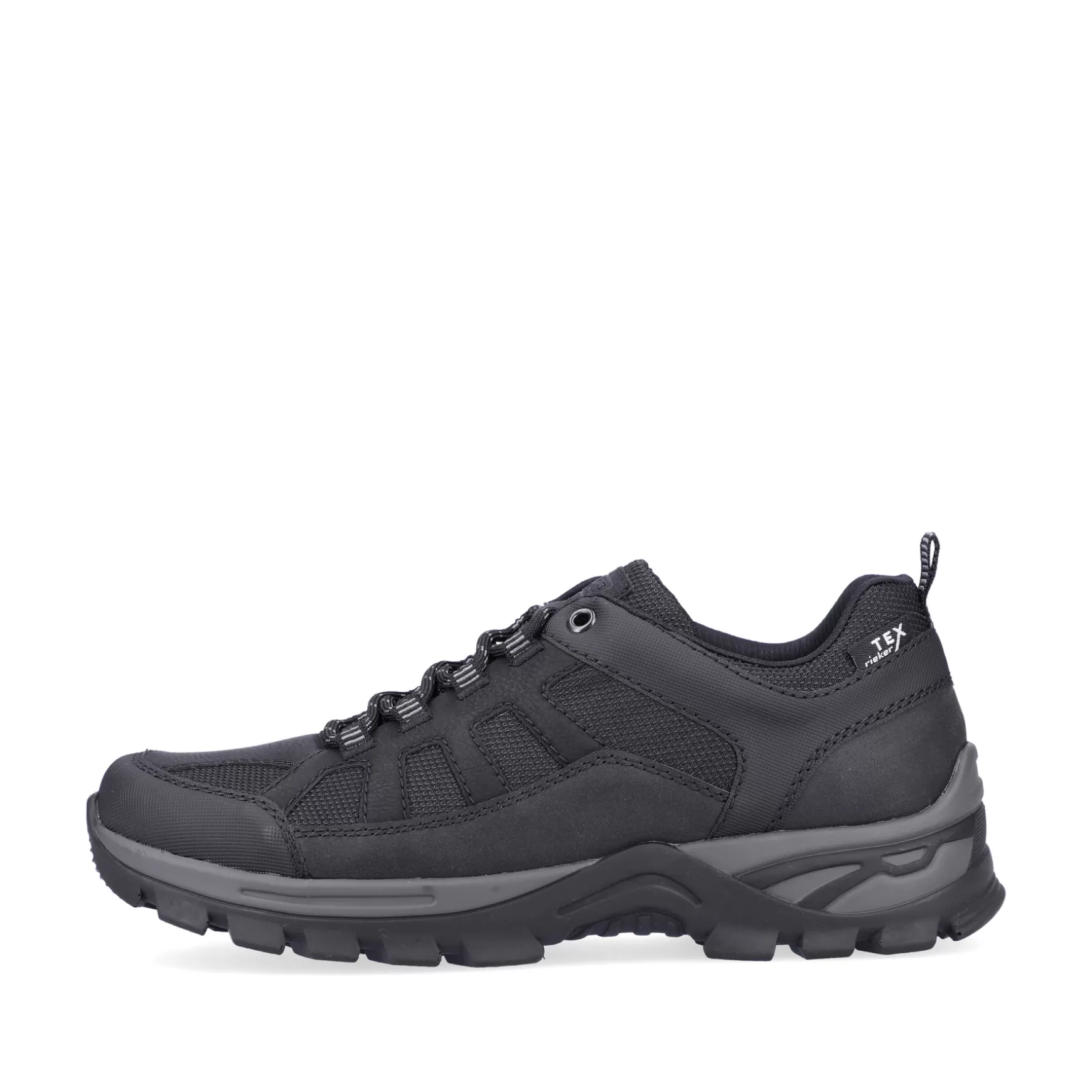 Men'S Lace-Up Shoes Jet Black-Rieker Outlet