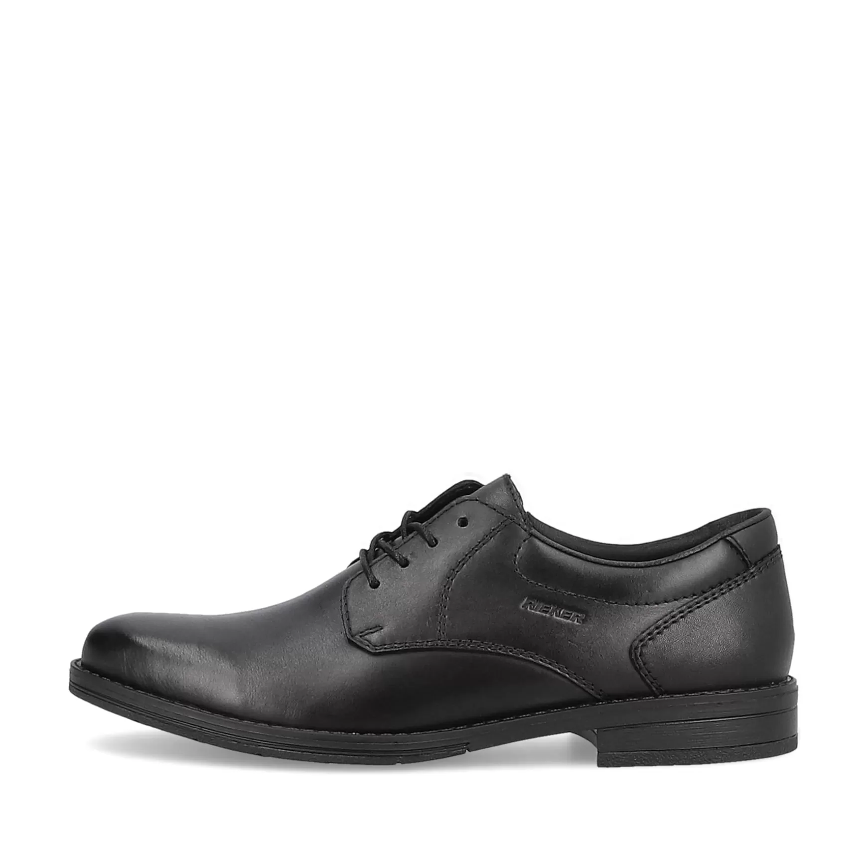 Men'S Lace-Up Shoes Midnight Black-Rieker Flash Sale