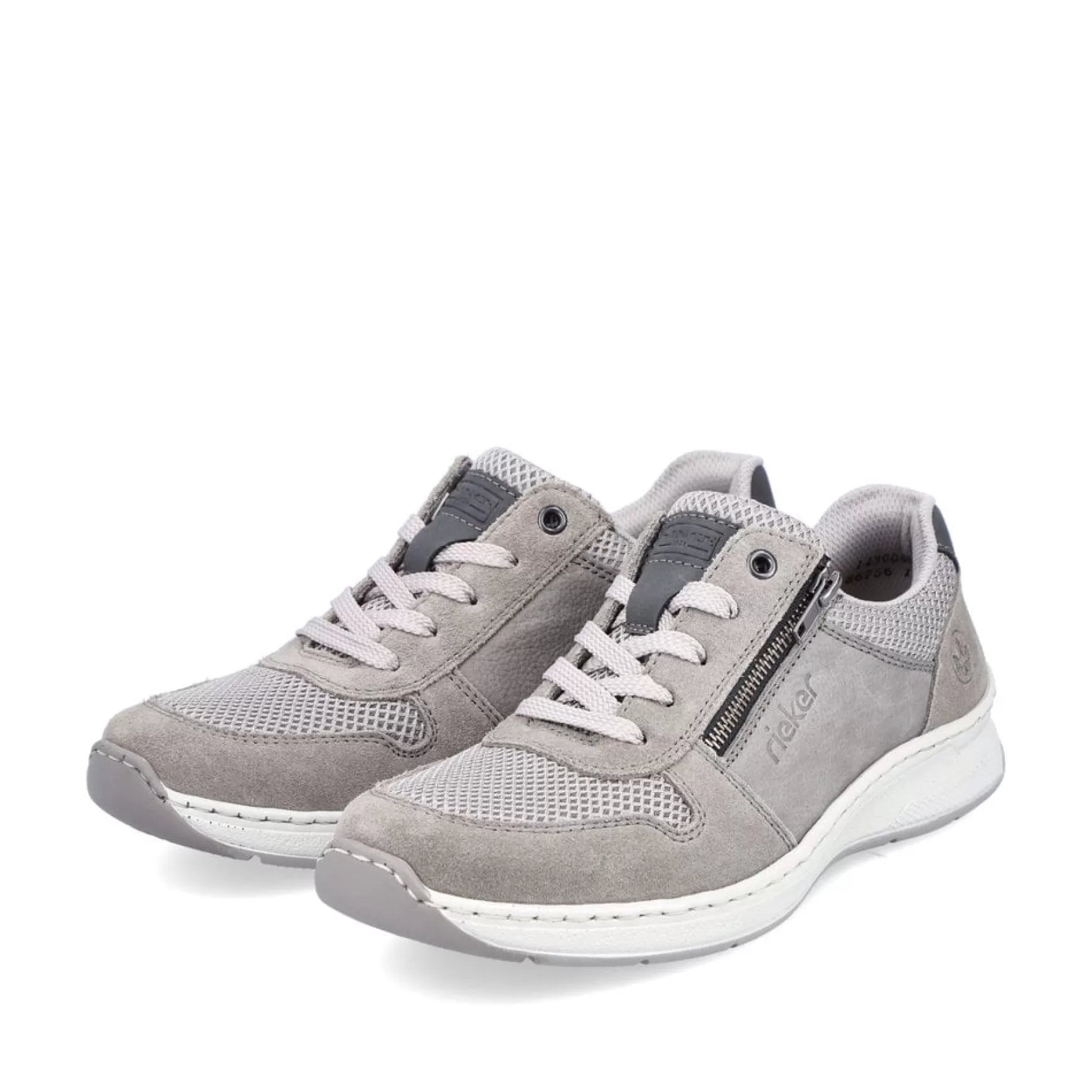 Men'S Lace-Up Shoes Moon Grey-Rieker Cheap