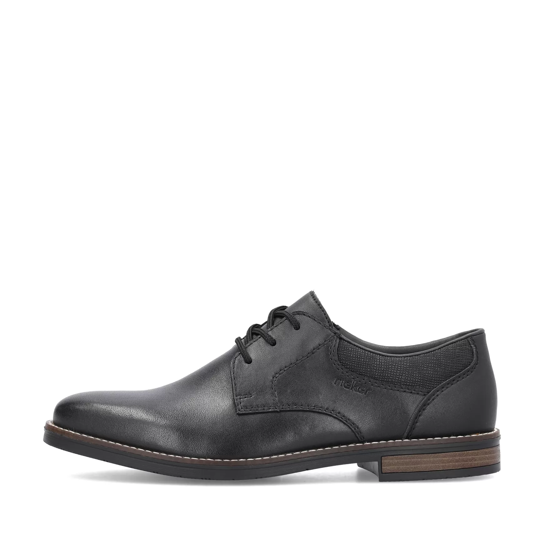 Men'S Lace-Up Shoes Night Black-Rieker Sale