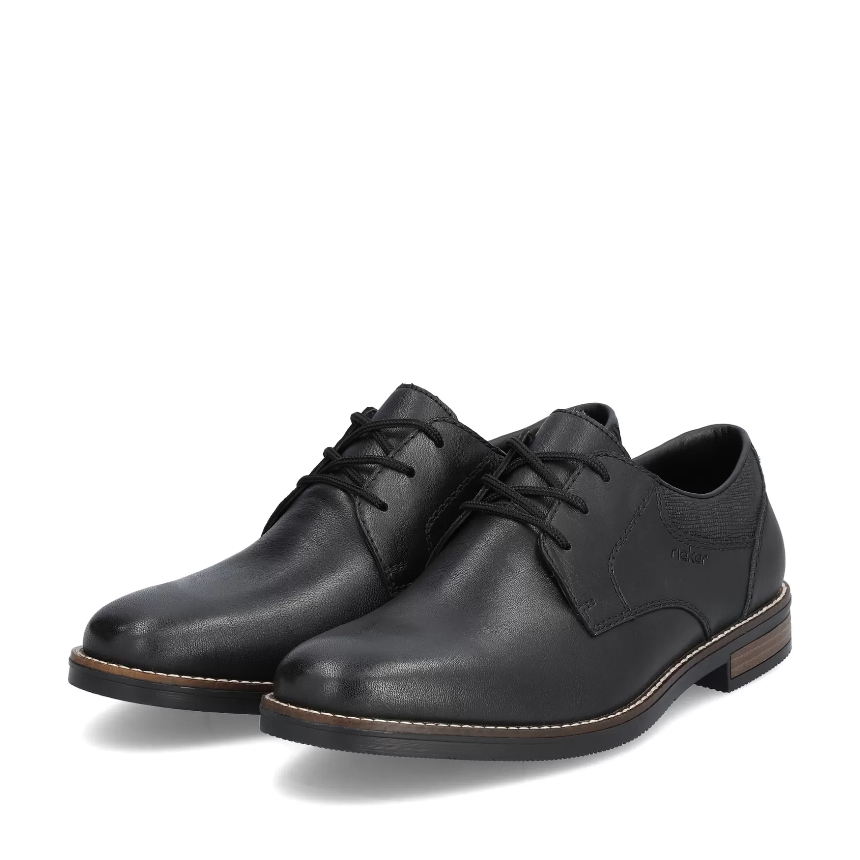 Men'S Lace-Up Shoes Night Black-Rieker Sale