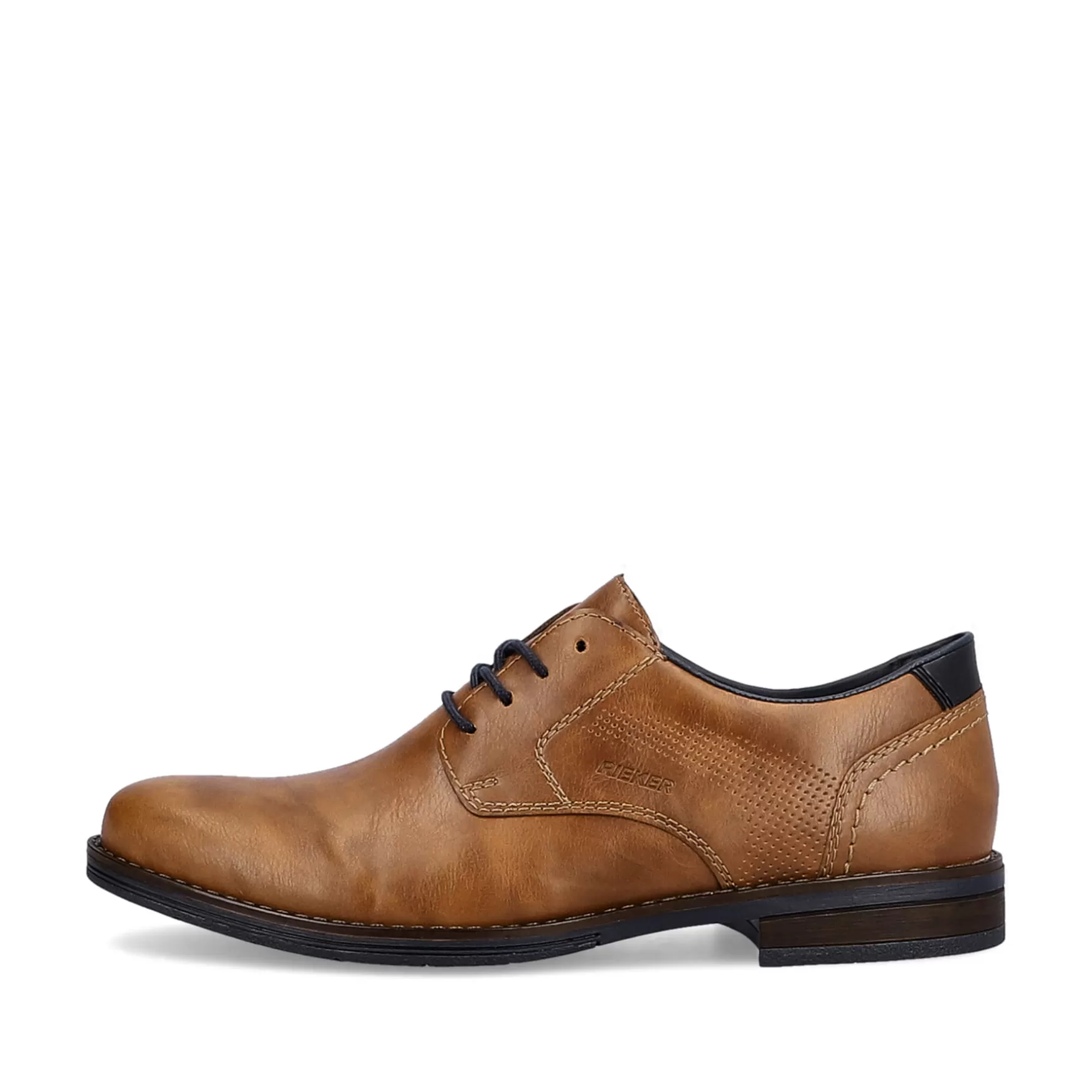 Men'S Lace-Up Shoes Nougat Brown-Rieker Shop