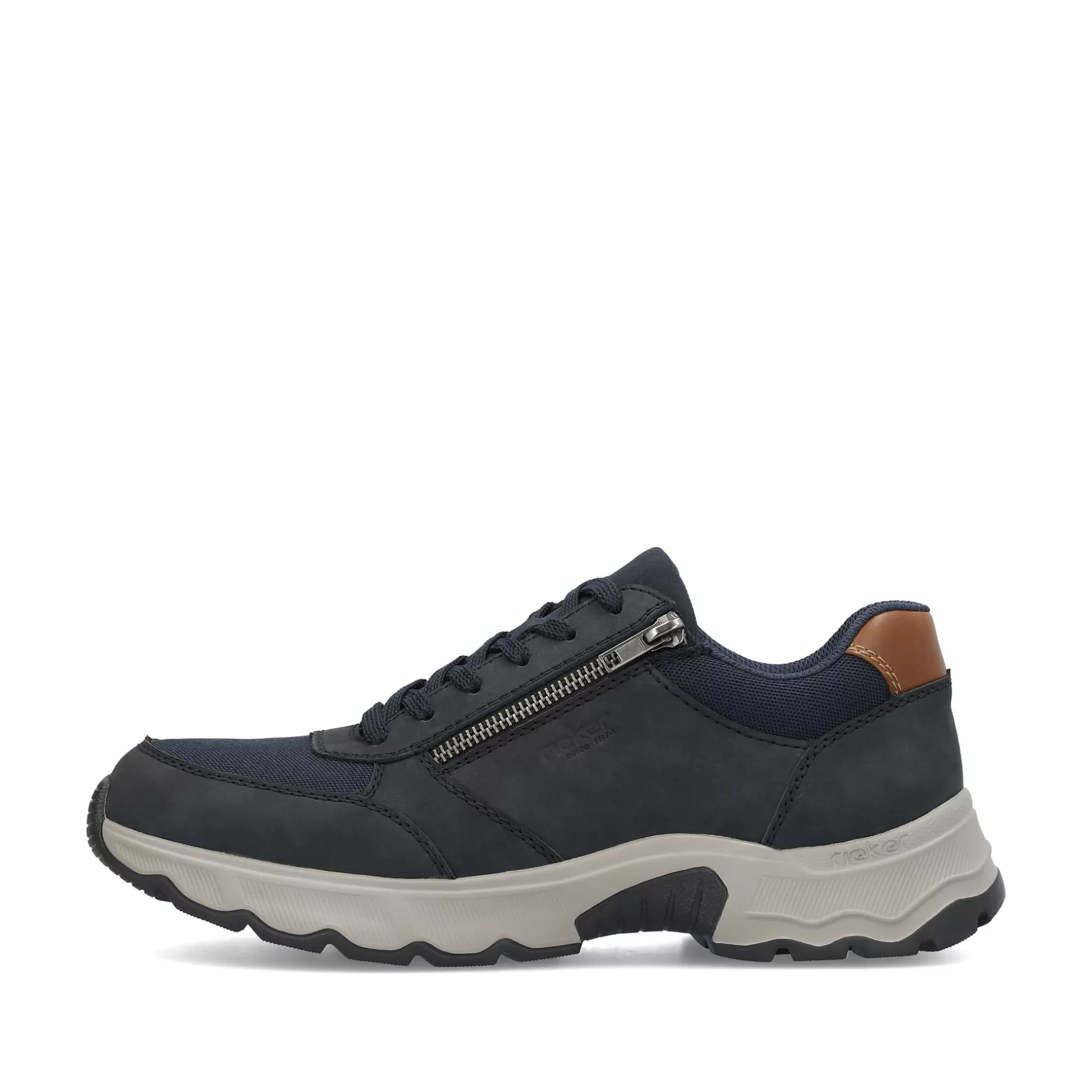 Men'S Lace-Up Shoes Steel Blue-Rieker Outlet