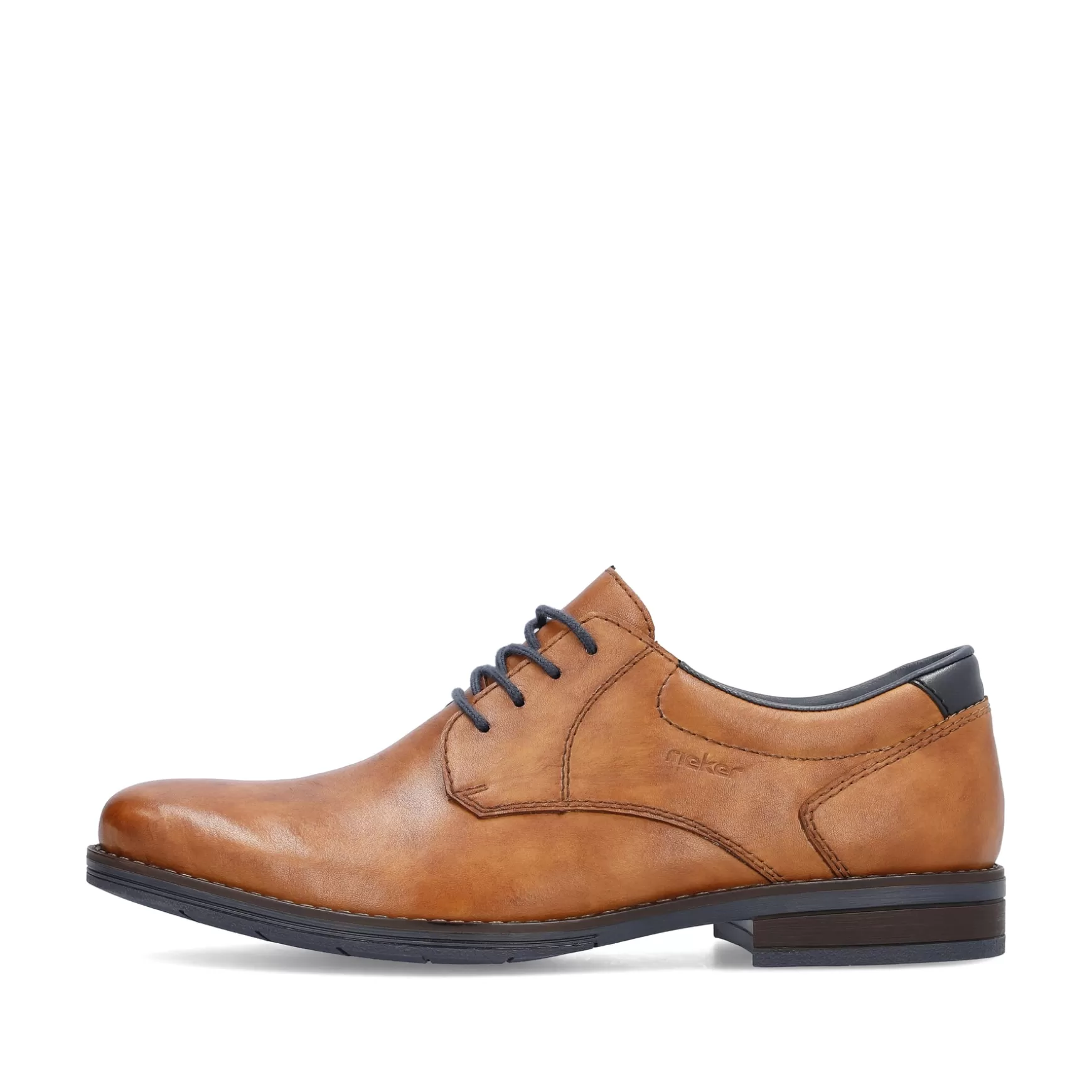 Men'S Lace-Up Shoes Wood Brown-Rieker Cheap