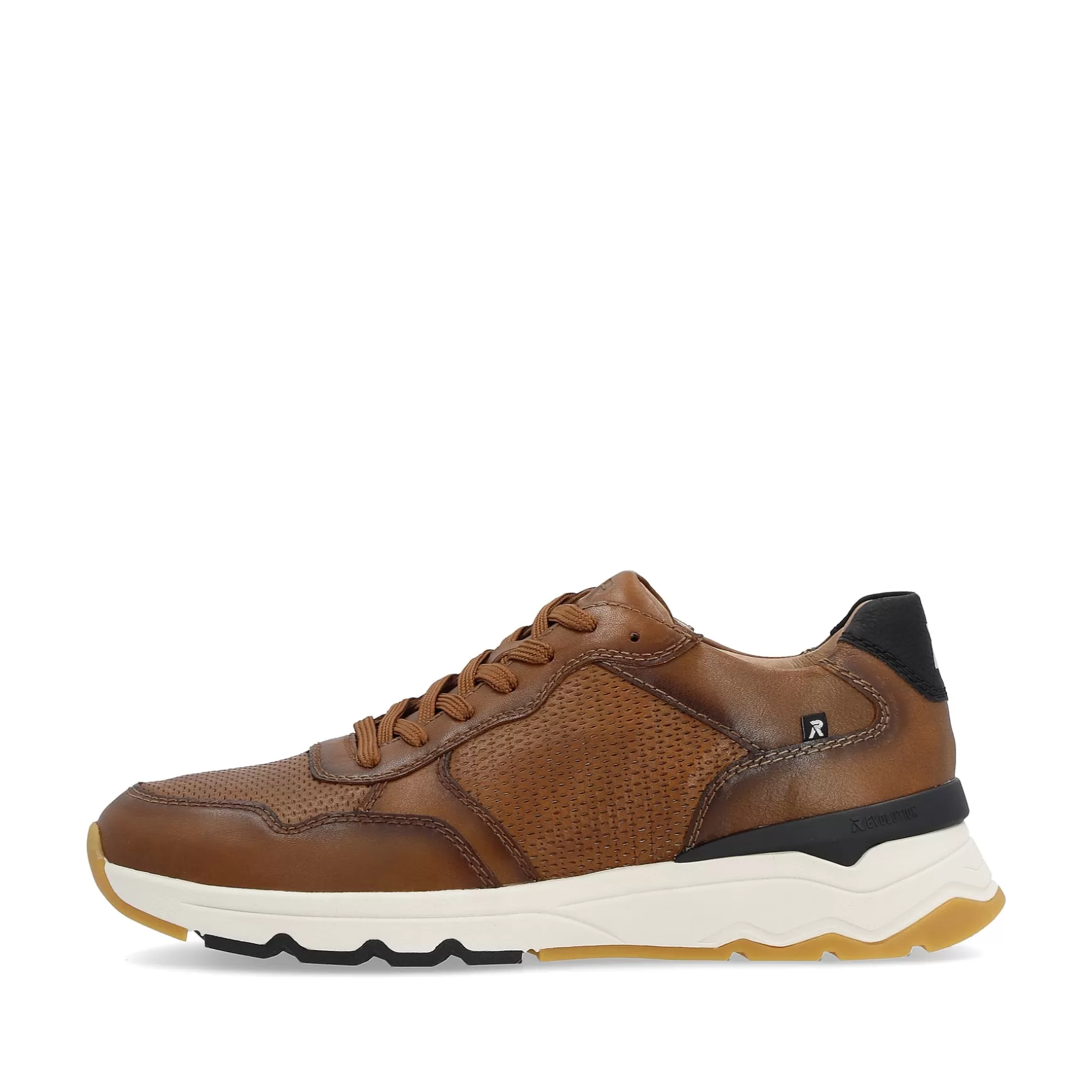 Men'S Low Nut Brown Sneakers-Rieker Hot