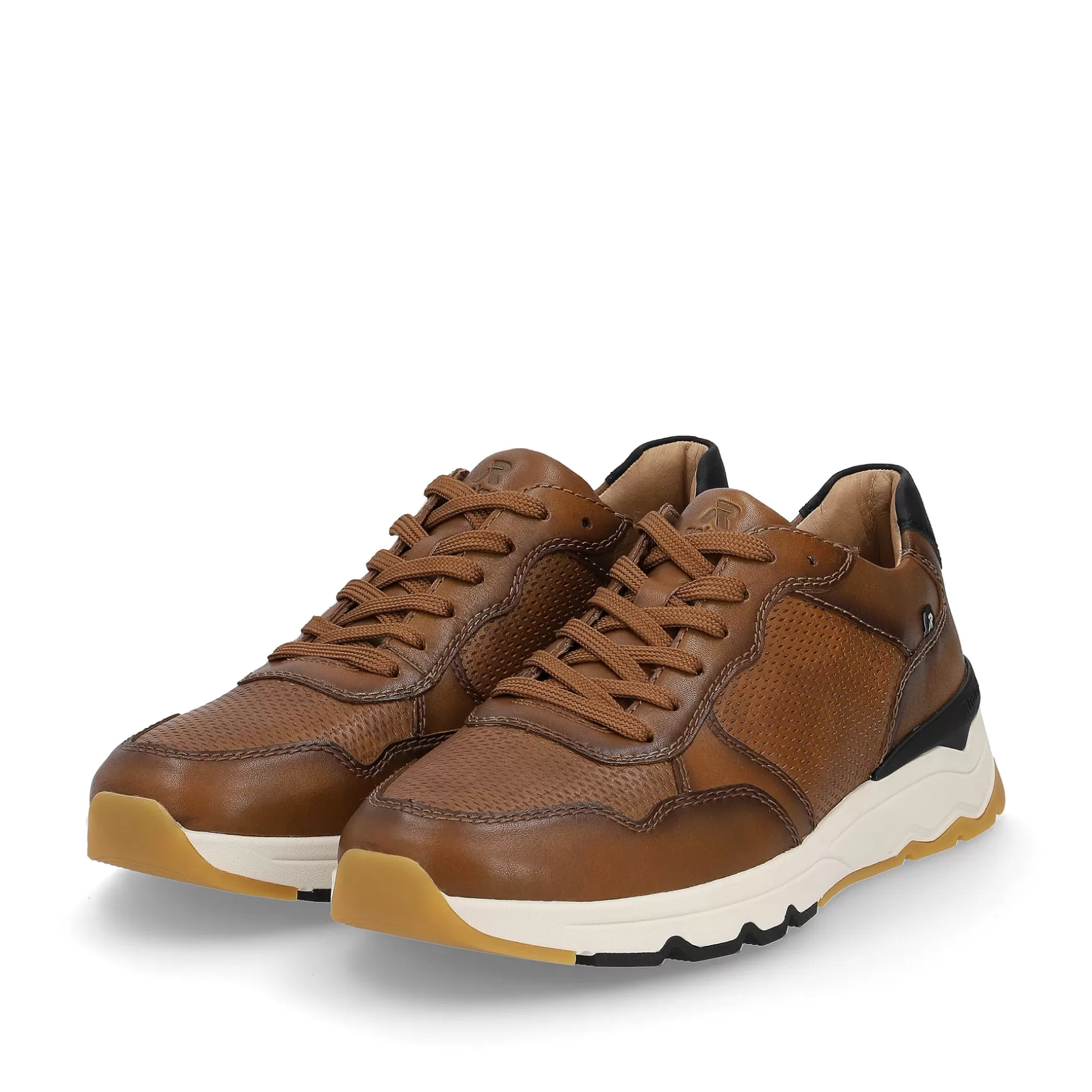 Men'S Low Nut Brown Sneakers-Rieker Hot