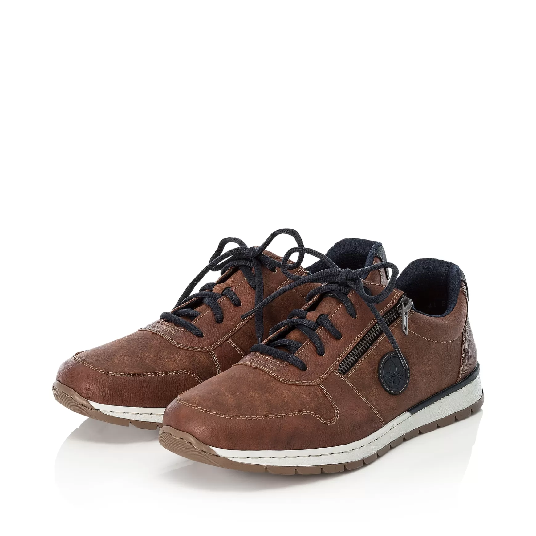 Men'S Low Sneaker Caramel Brown-Rieker Best