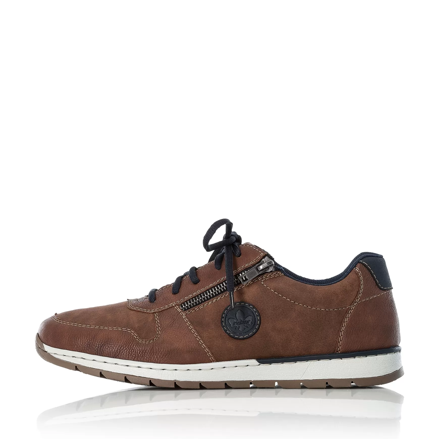 Men'S Low Sneaker Caramel Brown-Rieker Best