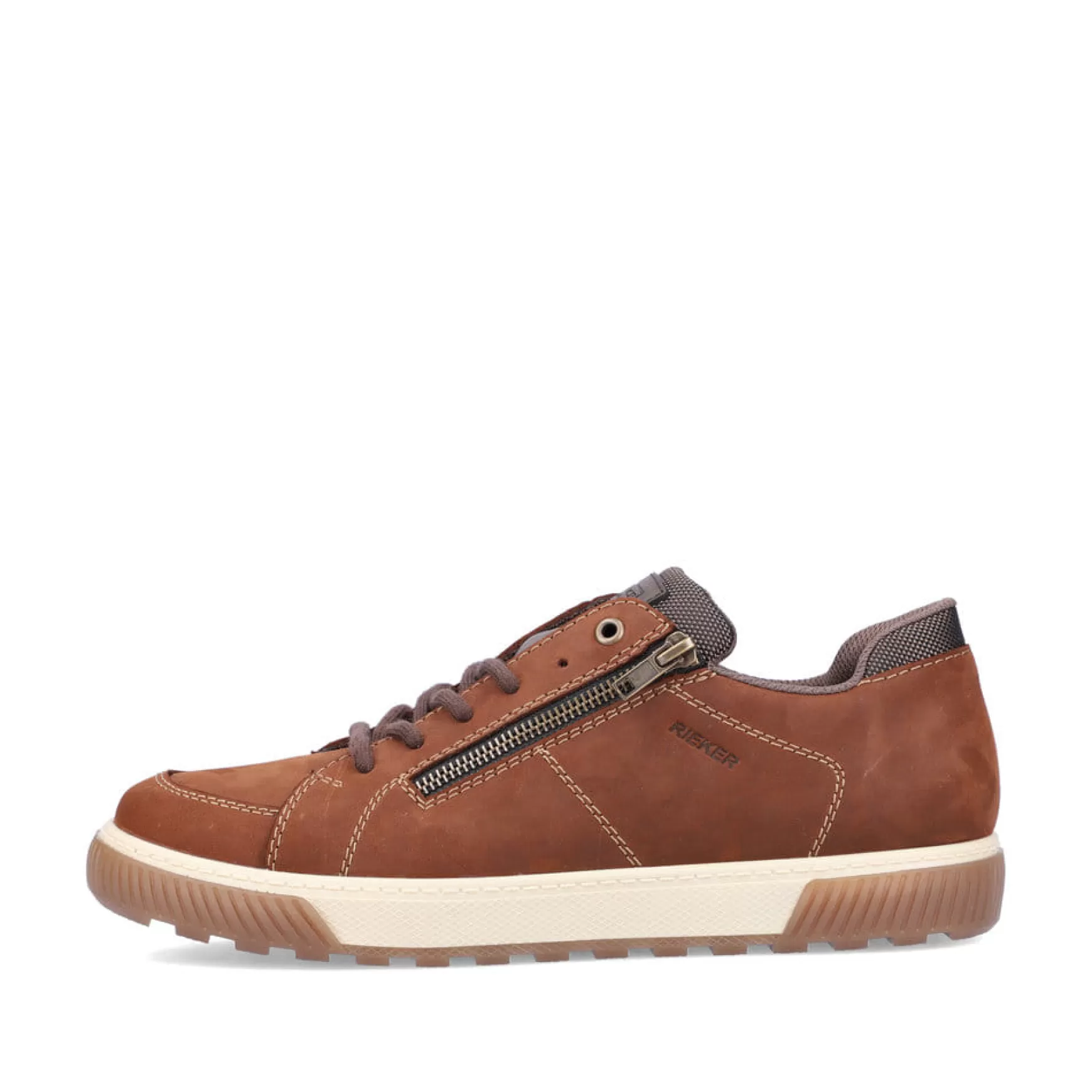 Men'S Low Sneaker Caramel Brown-Rieker Hot