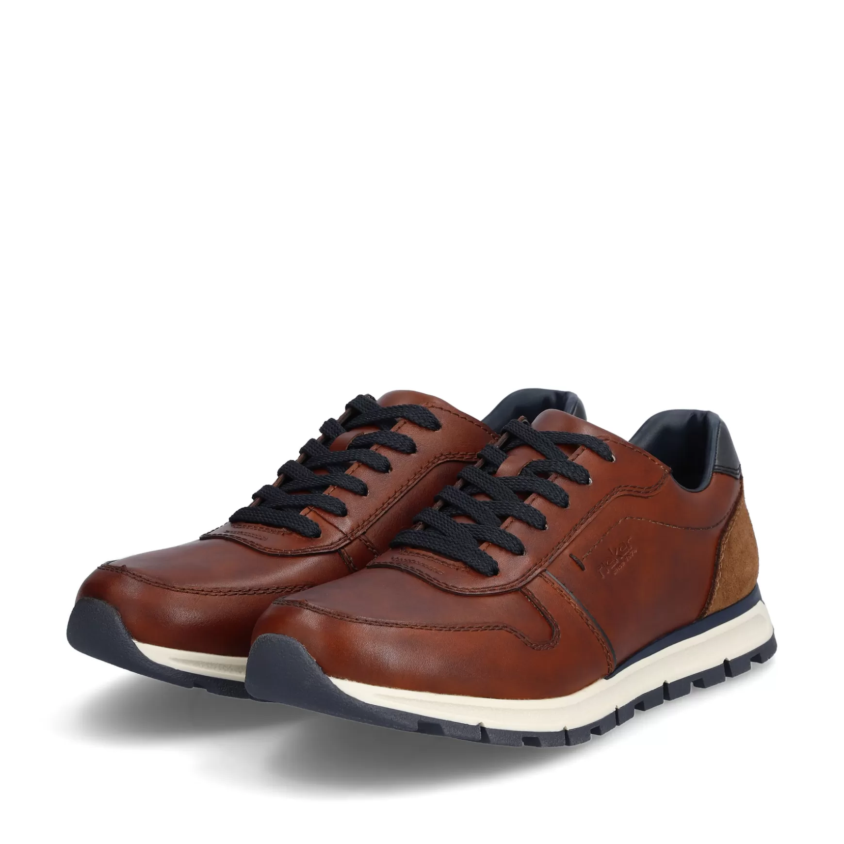 Men'S Low Sneaker Coffee Brown-Rieker Shop