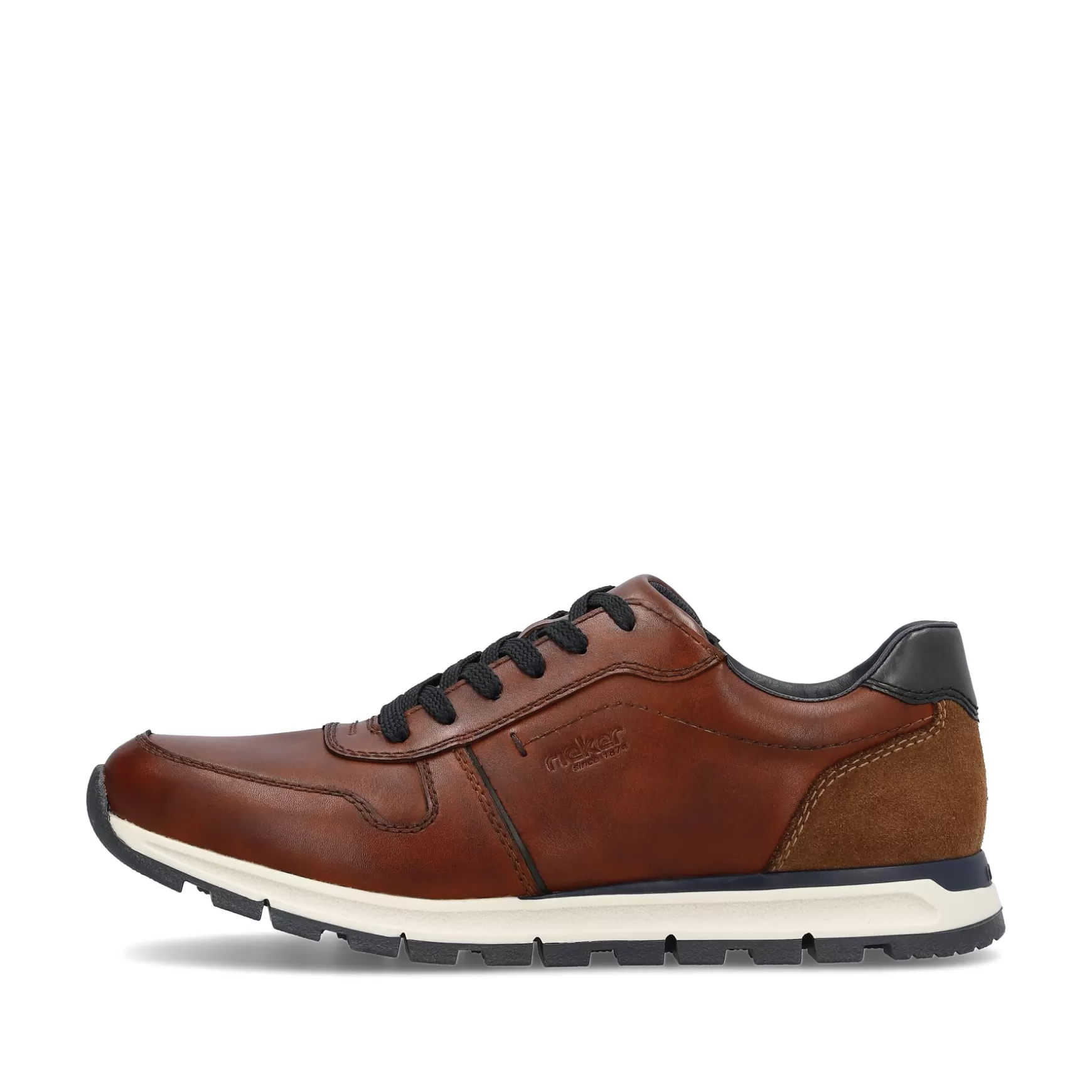 Men'S Low Sneaker Coffee Brown-Rieker Shop