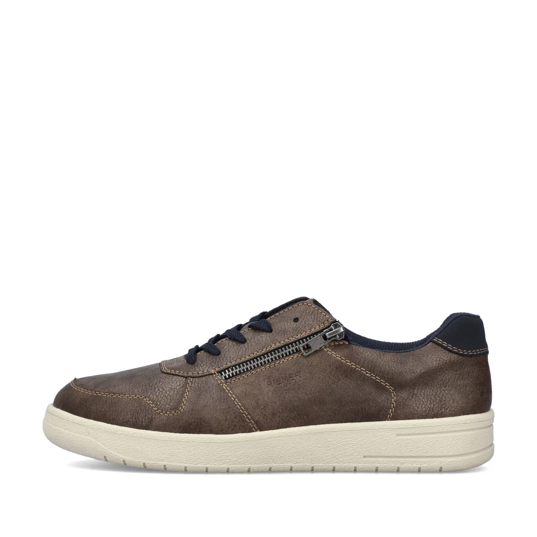 Men'S Low Sneaker Earth Brown-Rieker New