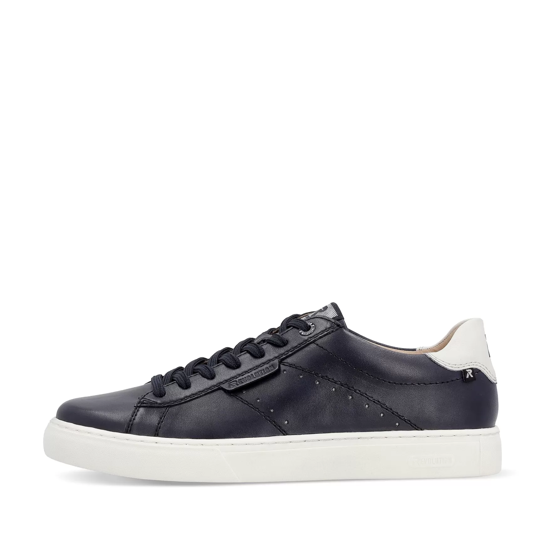 Men'S Low Sneakers Dark Blue-Rieker Sale