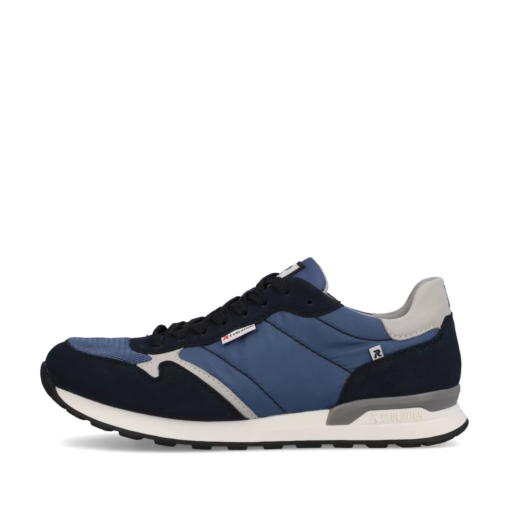 Men'S Low Sneakers Ocean Blue-Rieker Clearance