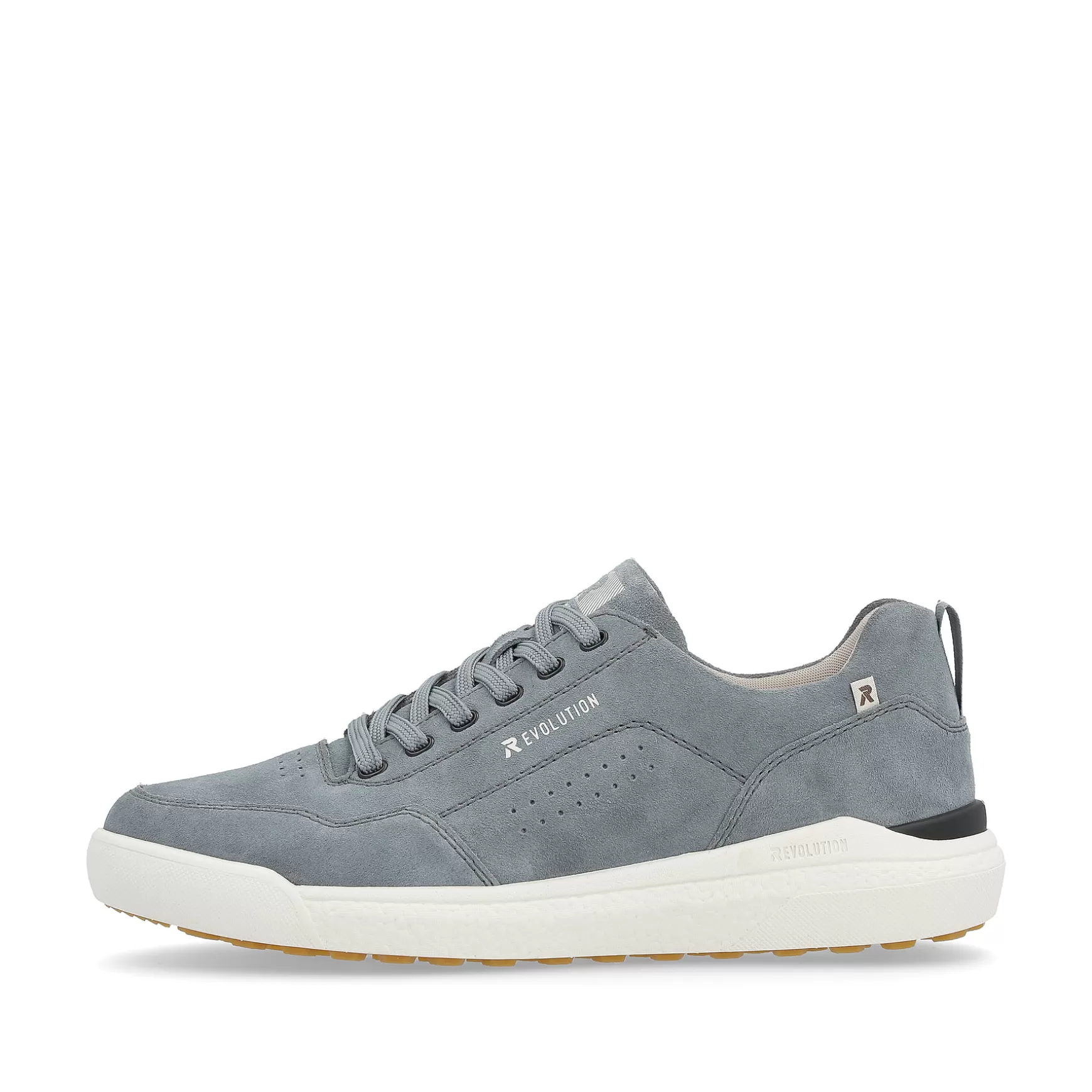 Men'S Low Sneakers Steel Blue-Rieker Outlet