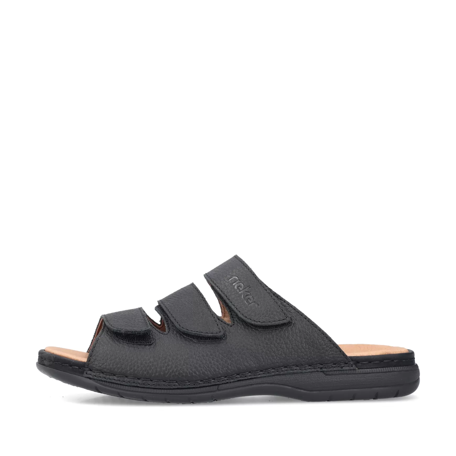 Men'S Mules Black Gray-Rieker Sale