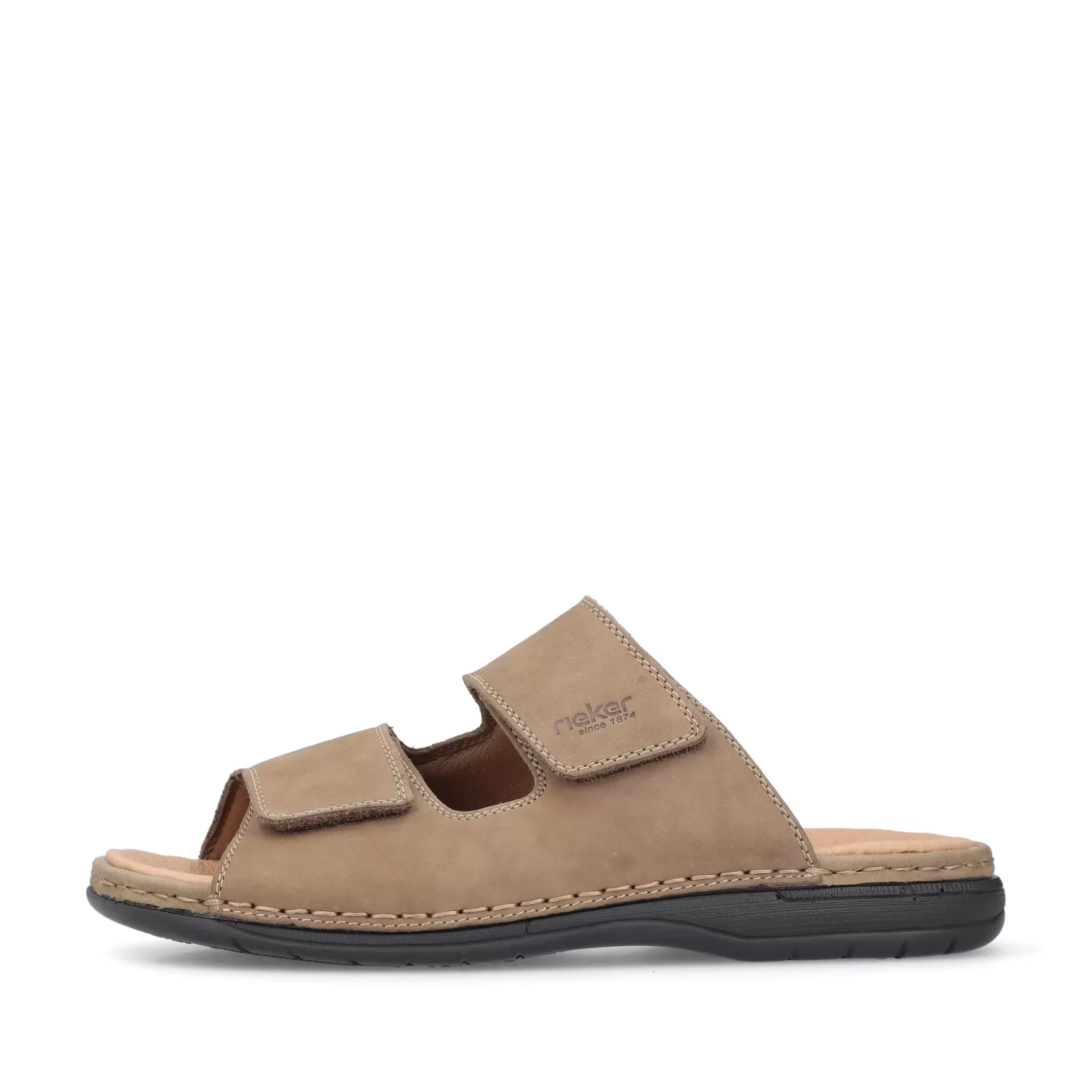 Men'S Mules Champagne-Rieker Shop