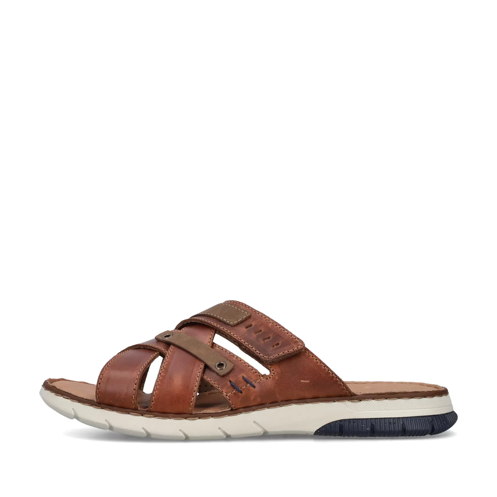 Men'S Mules Chestnut Brown-Rieker Discount