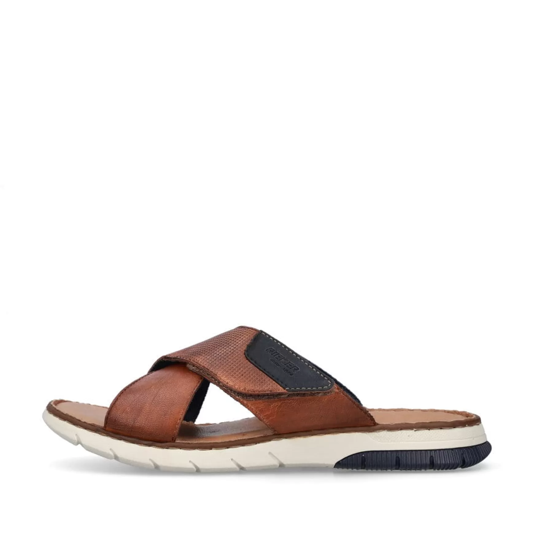 Men'S Mules Chestnut Brown-Rieker Store