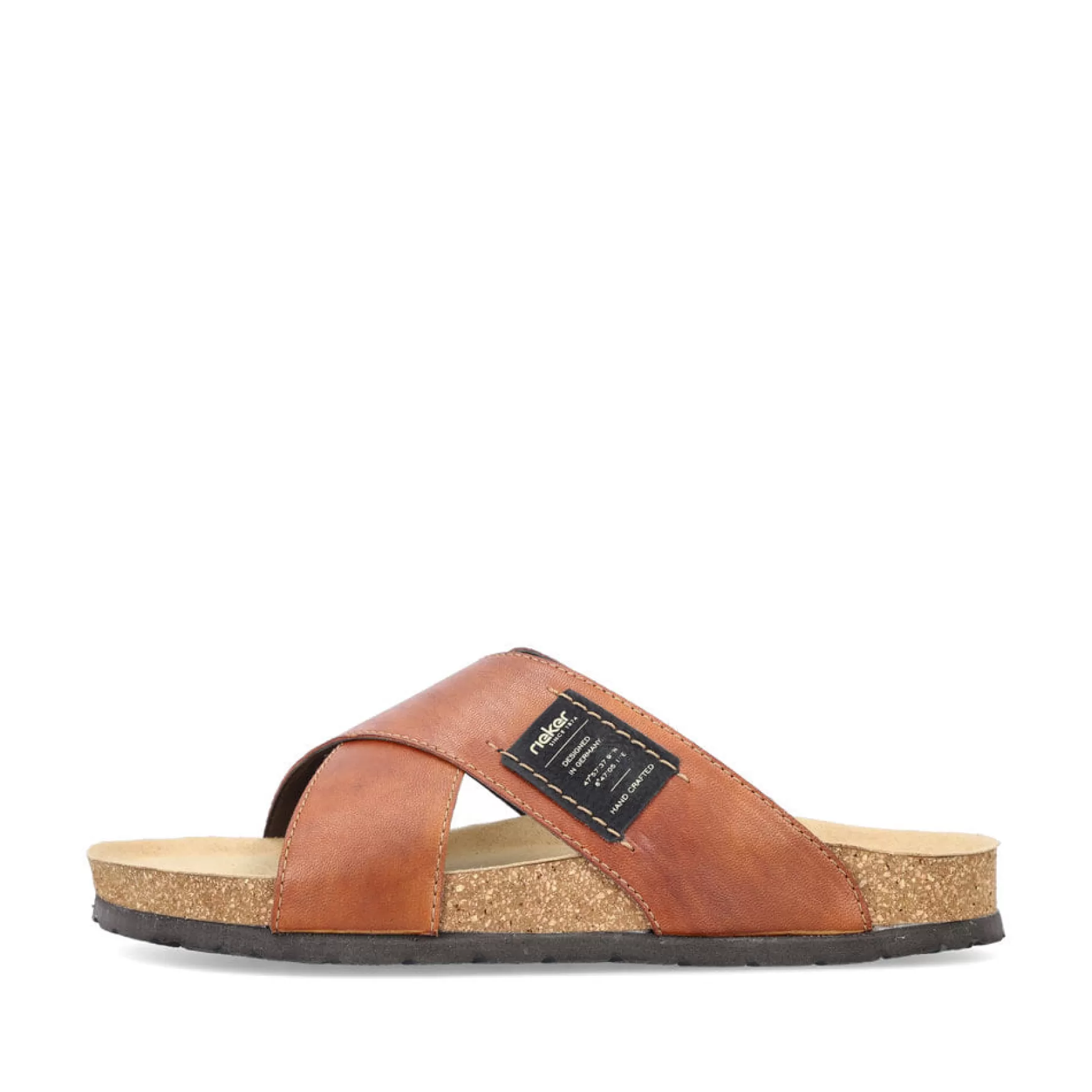 Men'S Mules Cinnamon Brown-Rieker Online