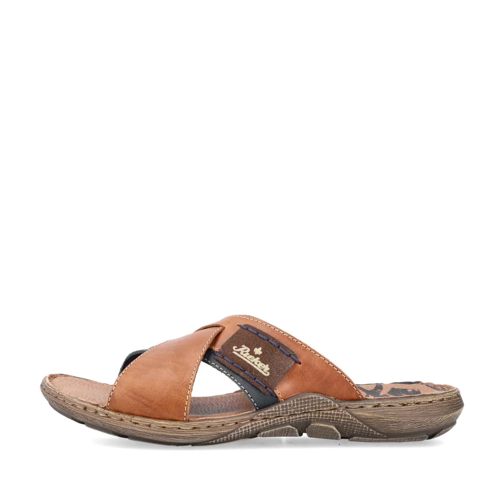 Men'S Mules Coffee Brown-Rieker Outlet