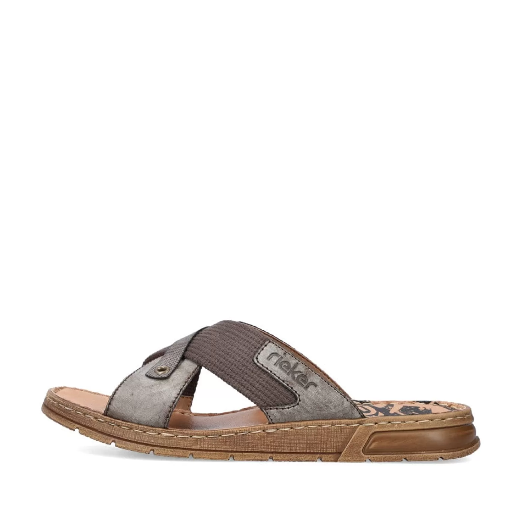 Men'S Mules Mocha-Rieker Online