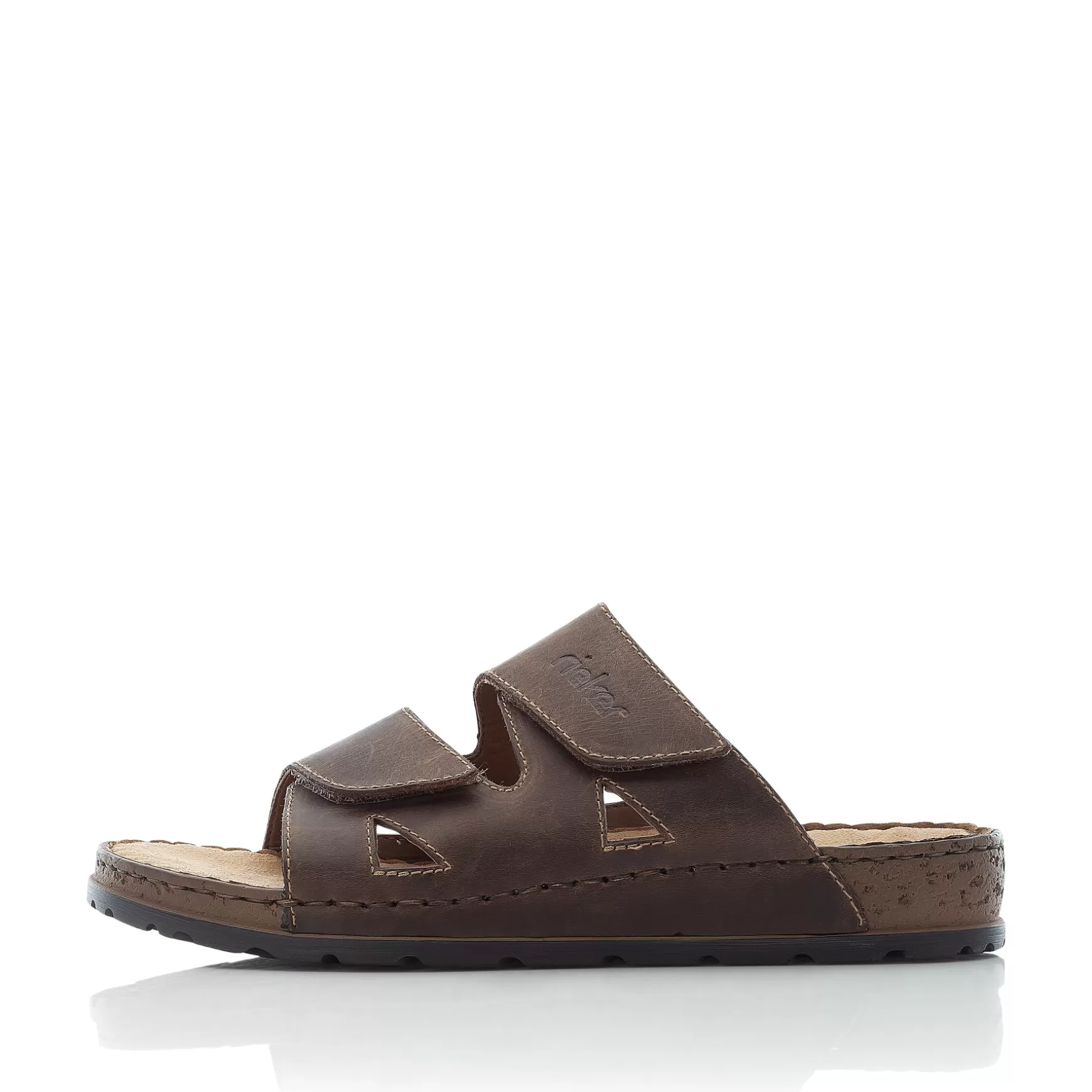 Men'S Mules Tobacco Brown-Rieker Flash Sale