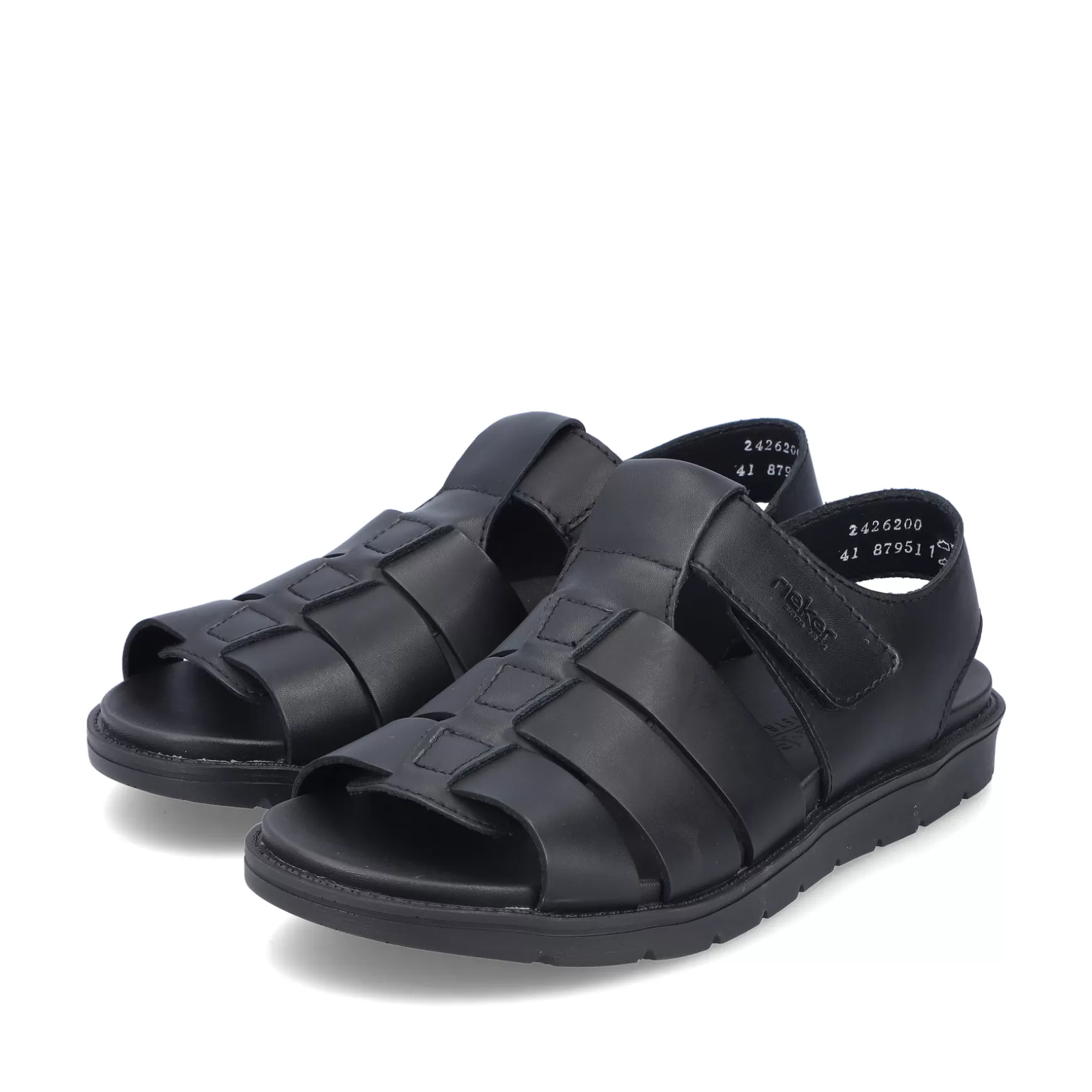 Men'S Sandals Midnight Black-Rieker Cheap