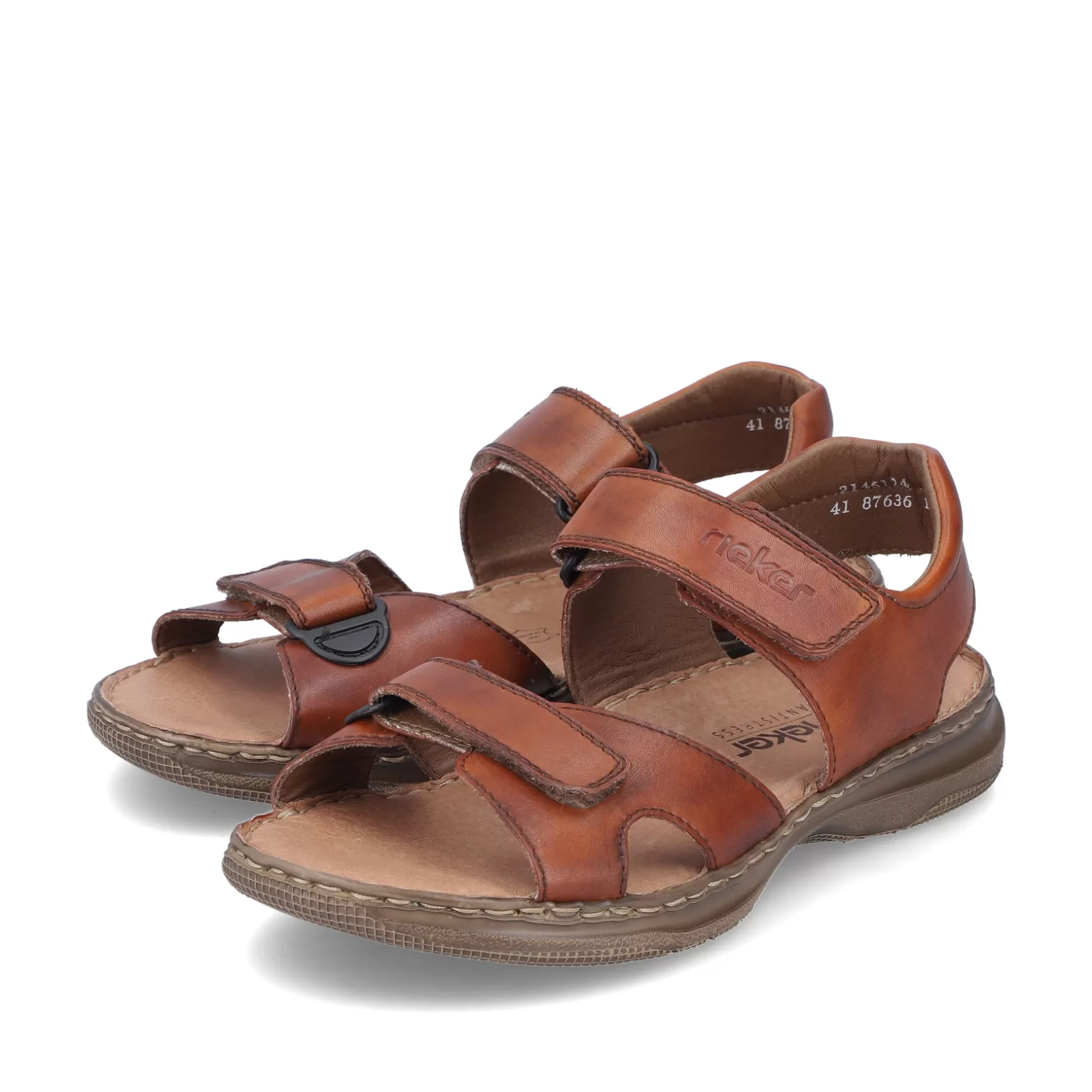 Men'S Sandals Nut Brown-Rieker New