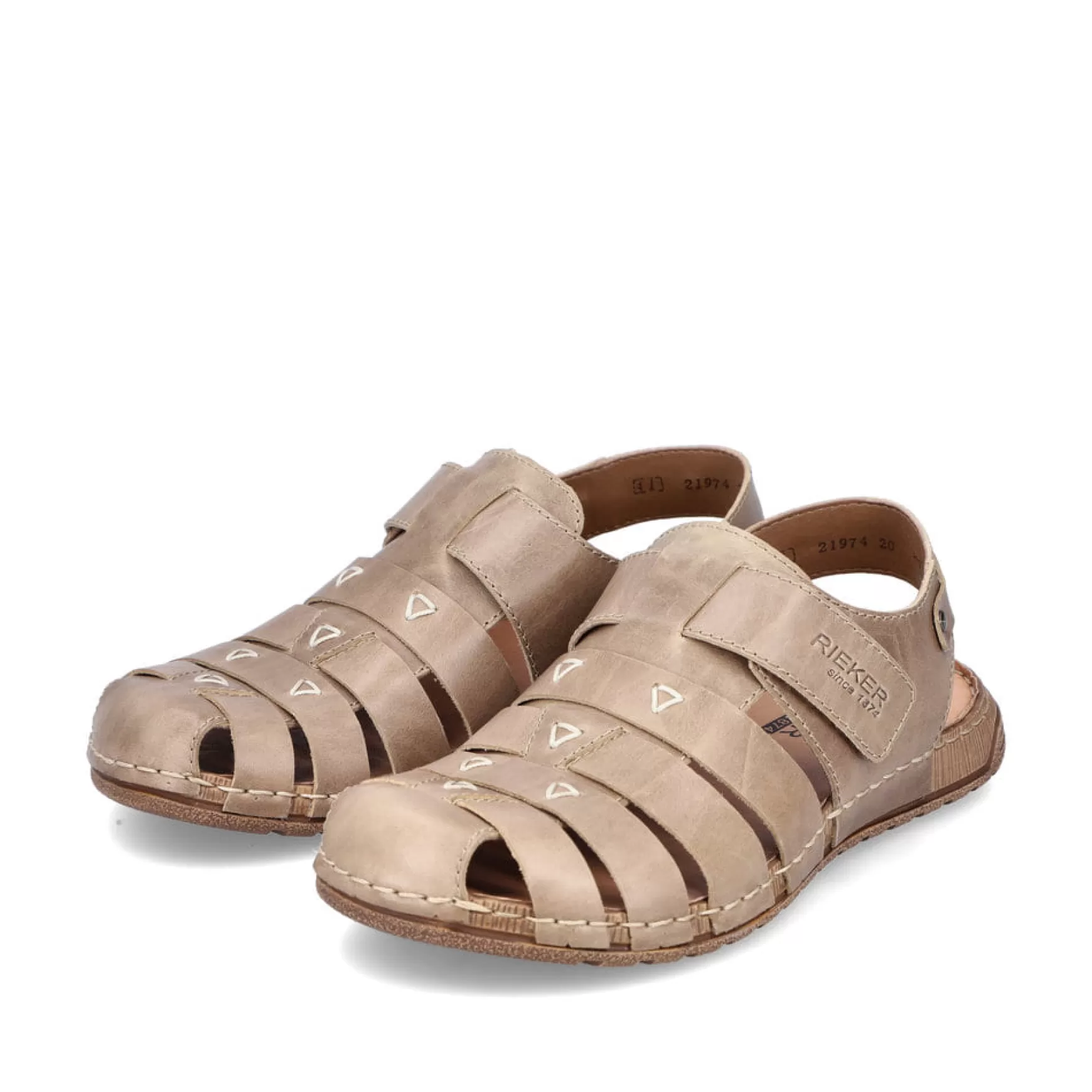 Men'S Sandals Nut Brown-Rieker Sale