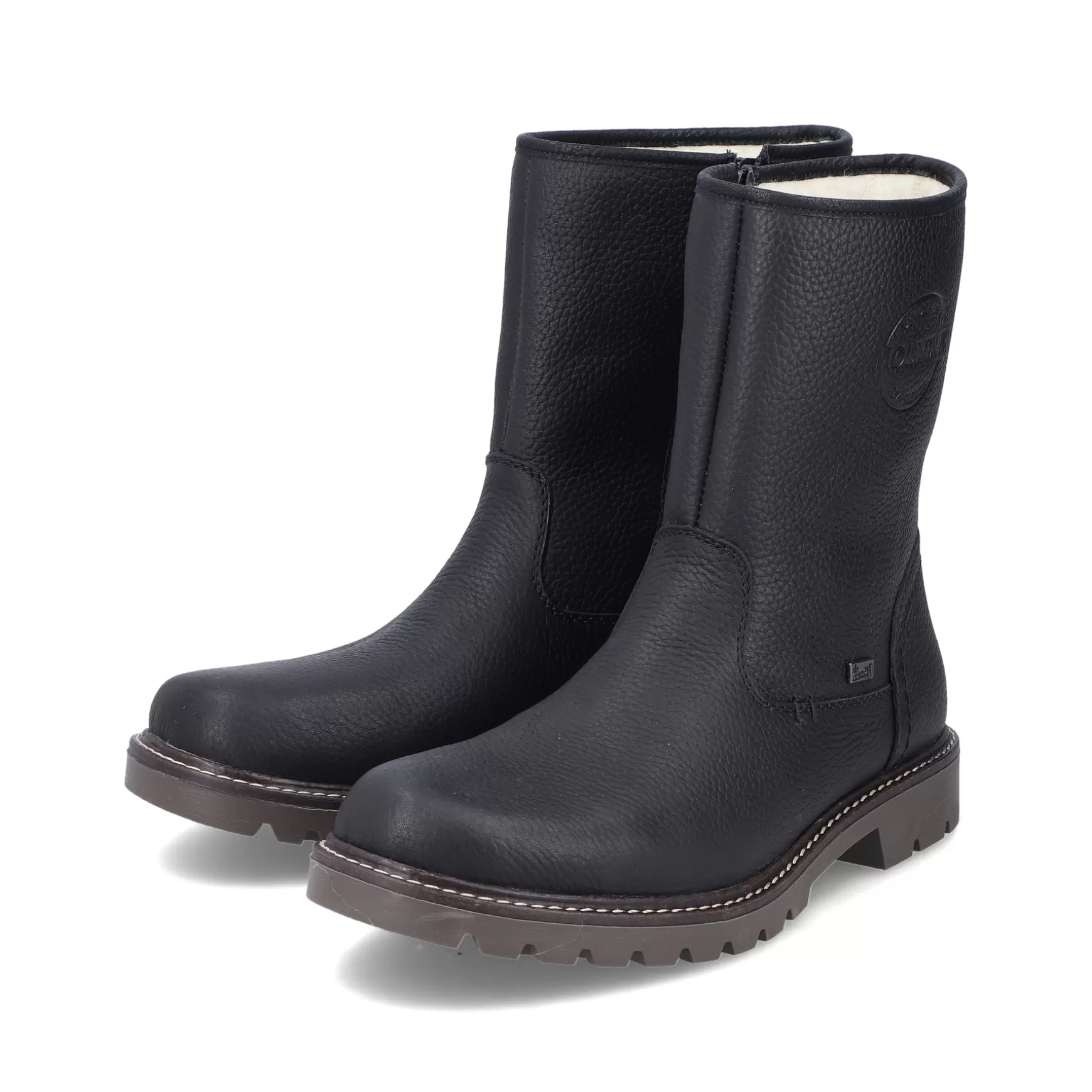 Men'S Short Boots Asphalt Black-Rieker Sale