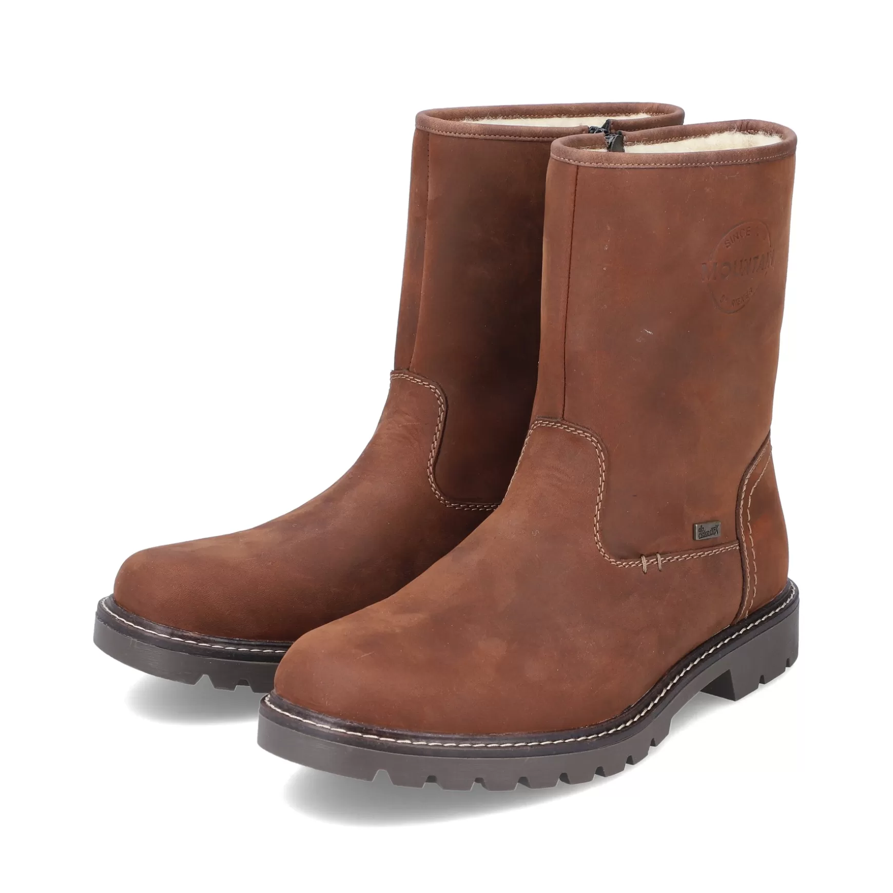 Men'S Short Boots Copper Brown-Rieker Store