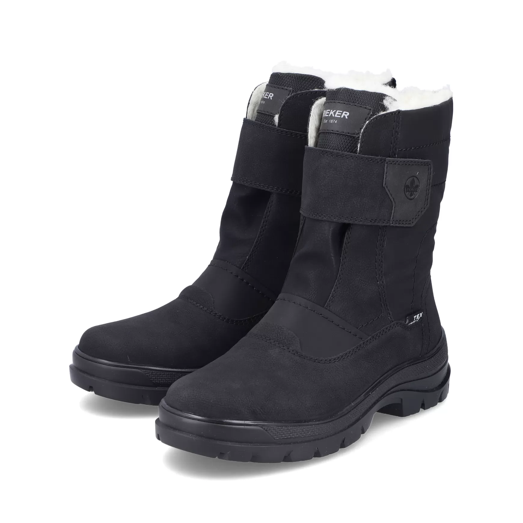 Men'S Short Boots Jet Black-Rieker Shop