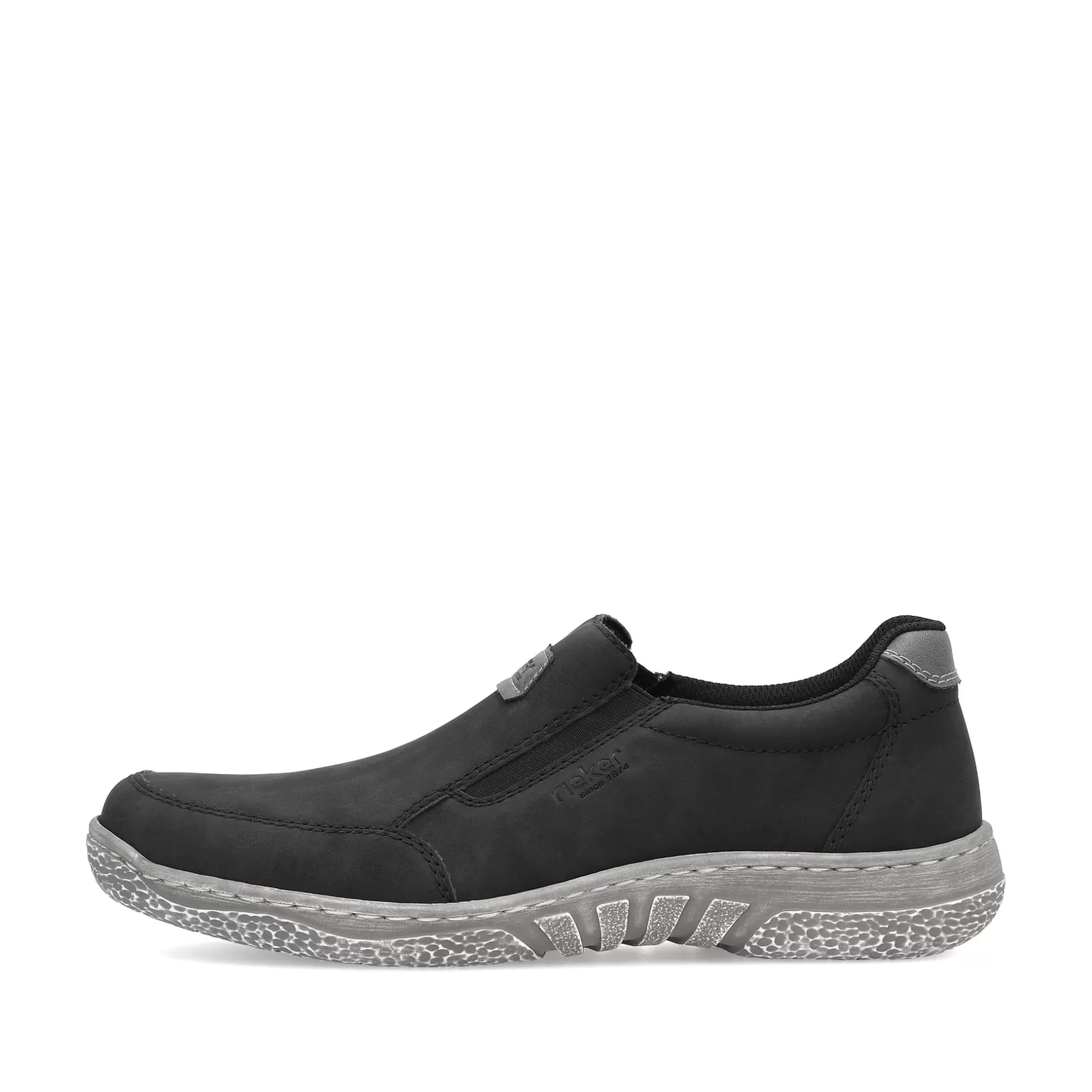 Men'S Slippers Asphalt Black-Rieker Clearance