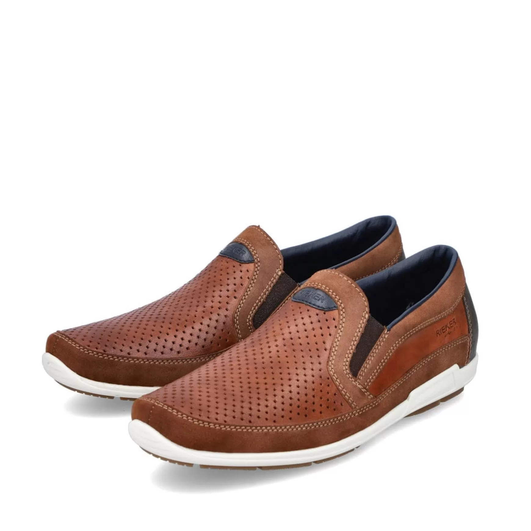 Men'S Slippers Caramel Brown-Rieker Best