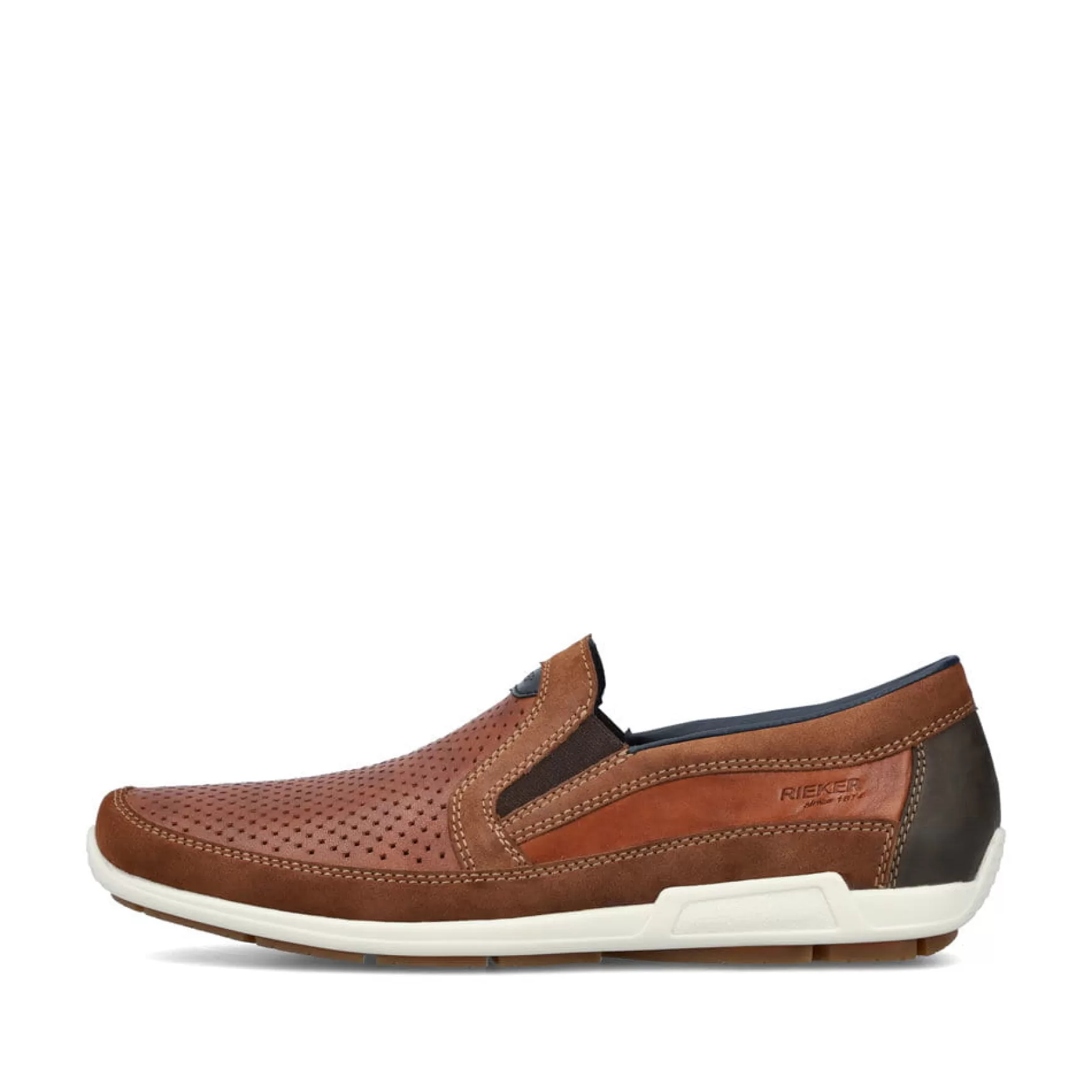 Men'S Slippers Caramel Brown-Rieker Best