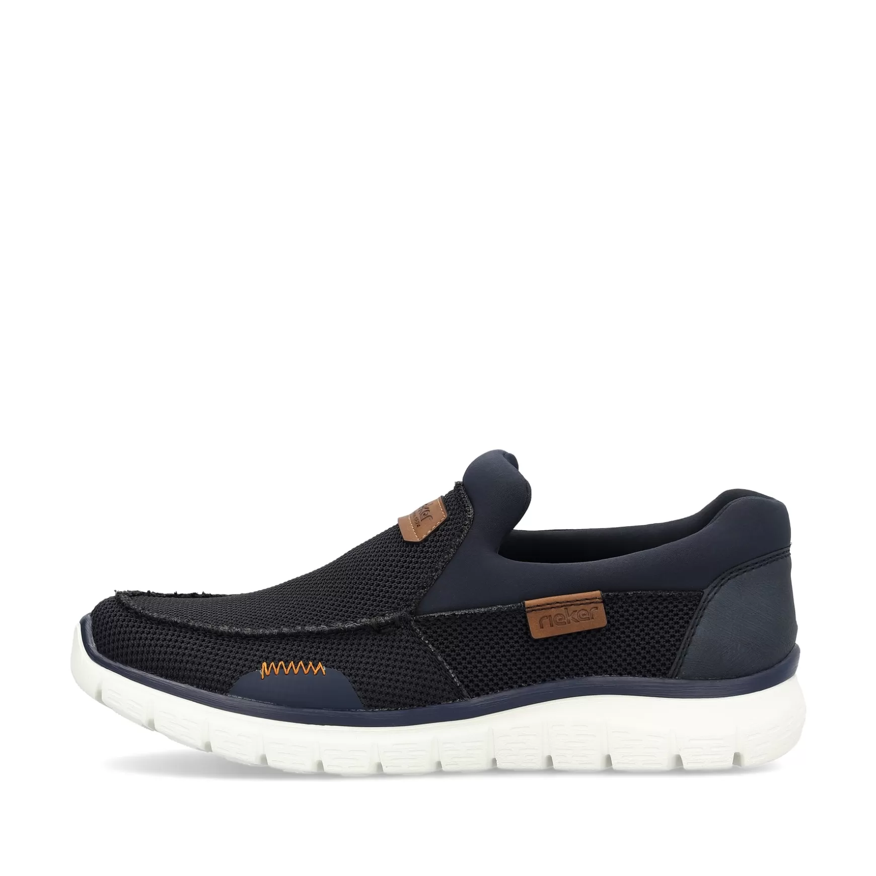 Men'S Slippers Dark Blue-Rieker New