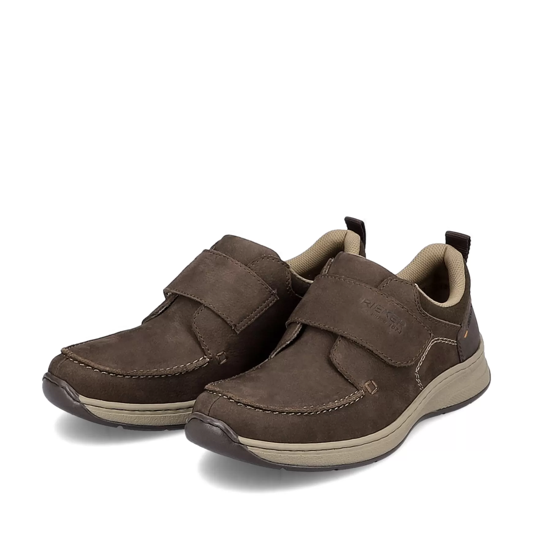 Men'S Slippers Dark Brown-Rieker Clearance