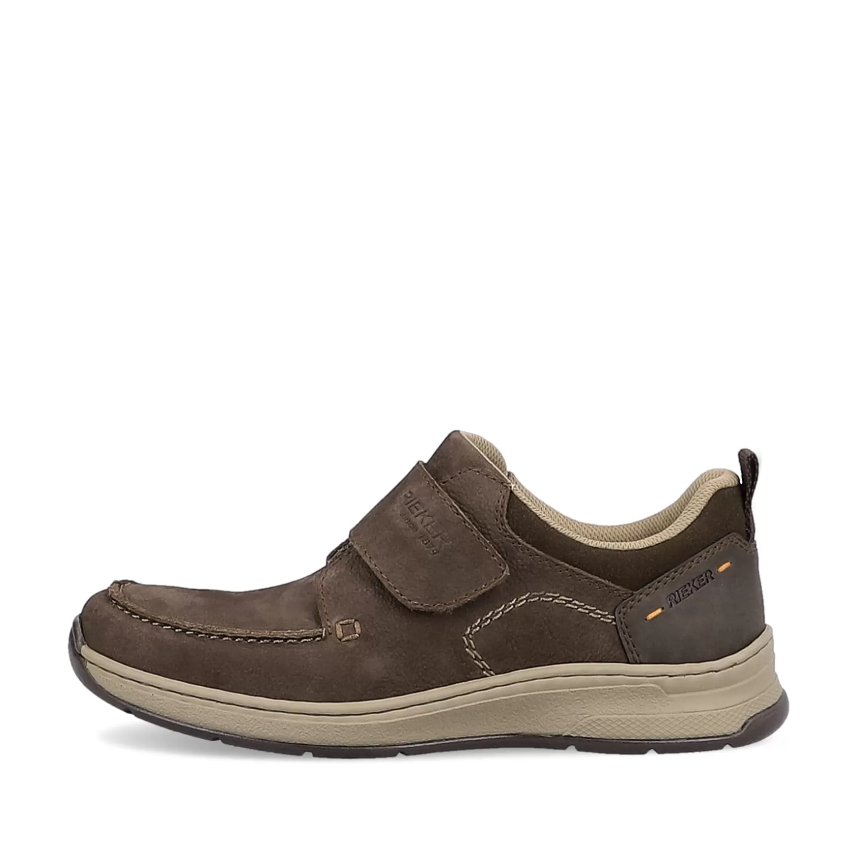 Men'S Slippers Dark Brown-Rieker Clearance