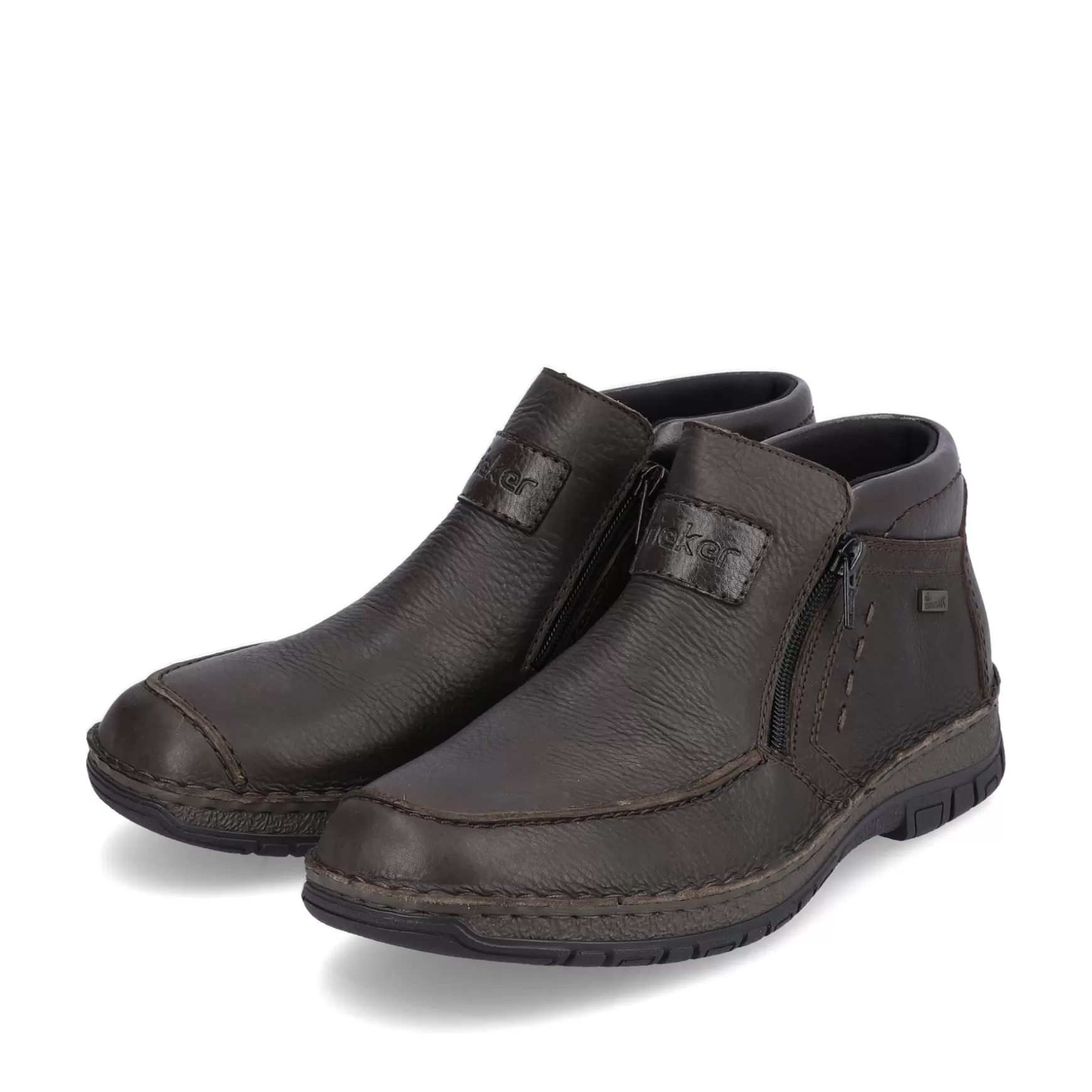 Men'S Slippers Dark Brown-Rieker Shop