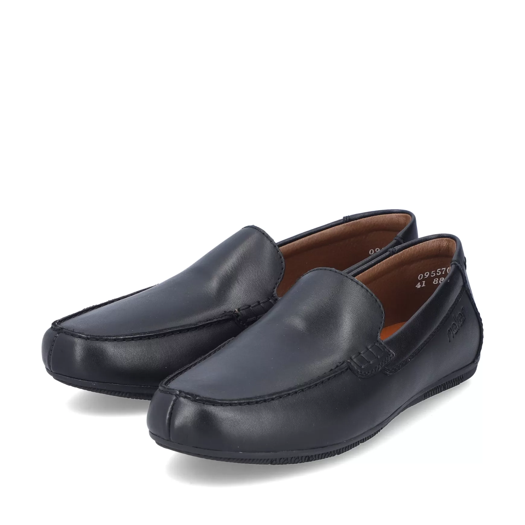 Men'S Slippers Glossy Black-Rieker Shop