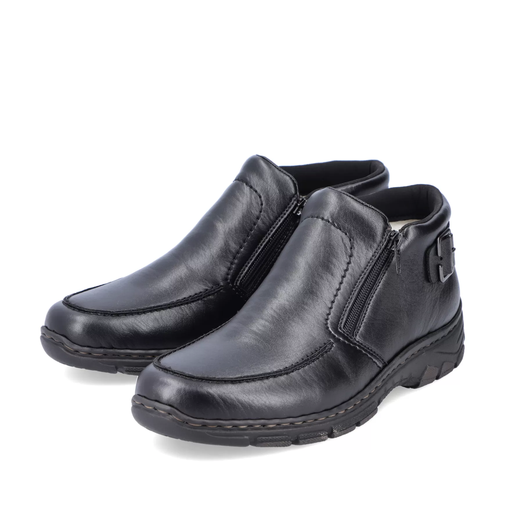 Men'S Slippers Glossy Black-Rieker Online