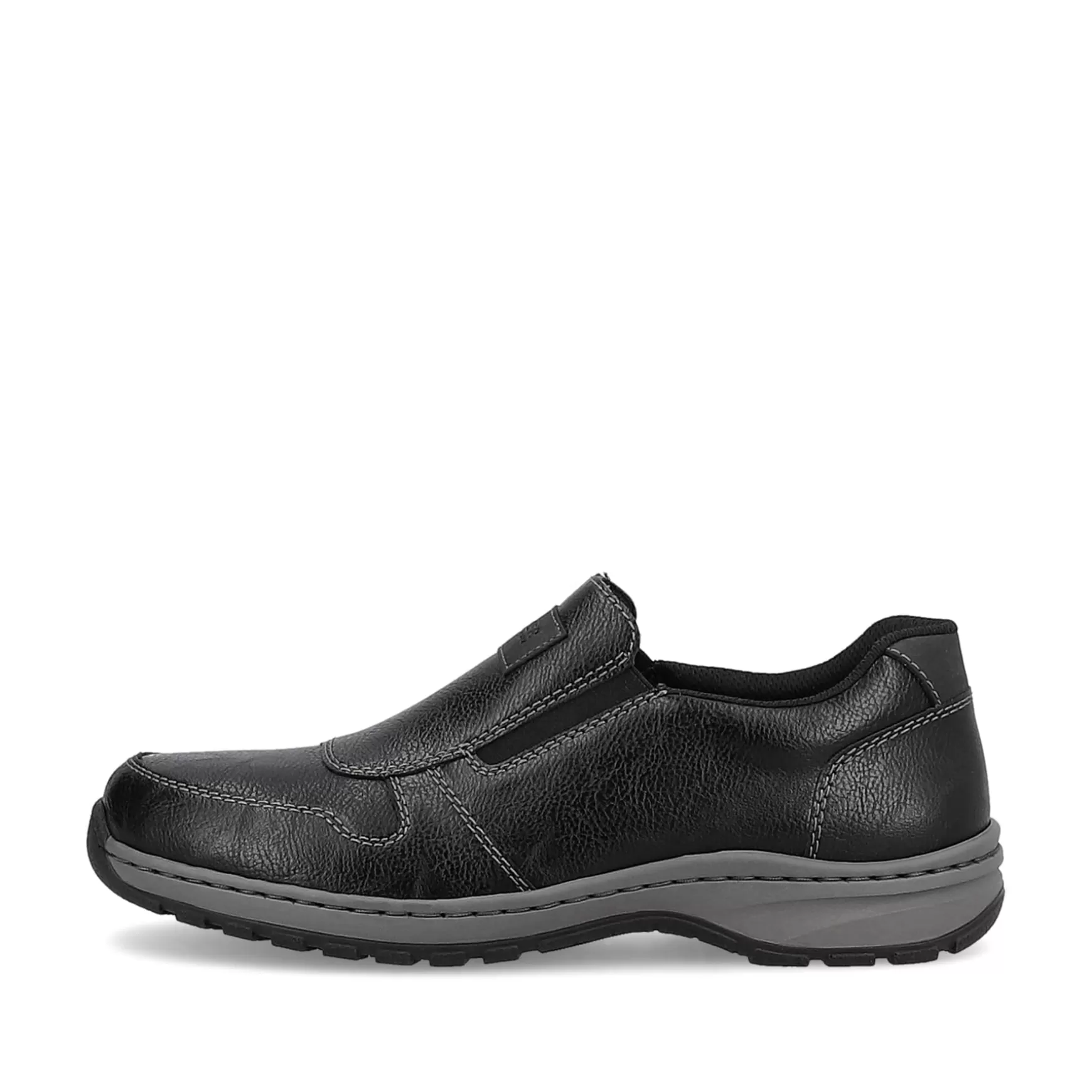 Men'S Slippers Graphite Black-Rieker Best Sale