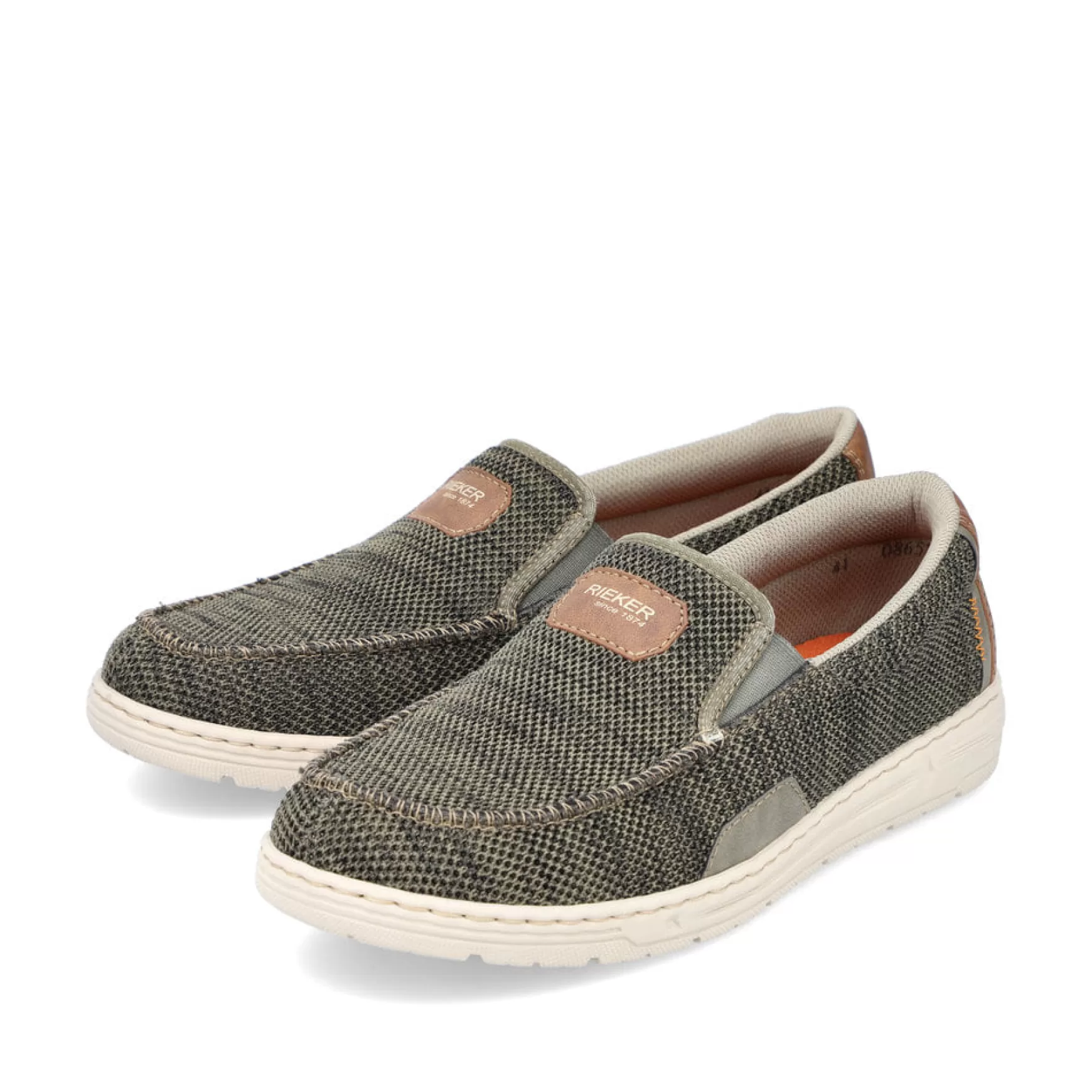 Men'S Slippers Green Grey-Rieker Cheap