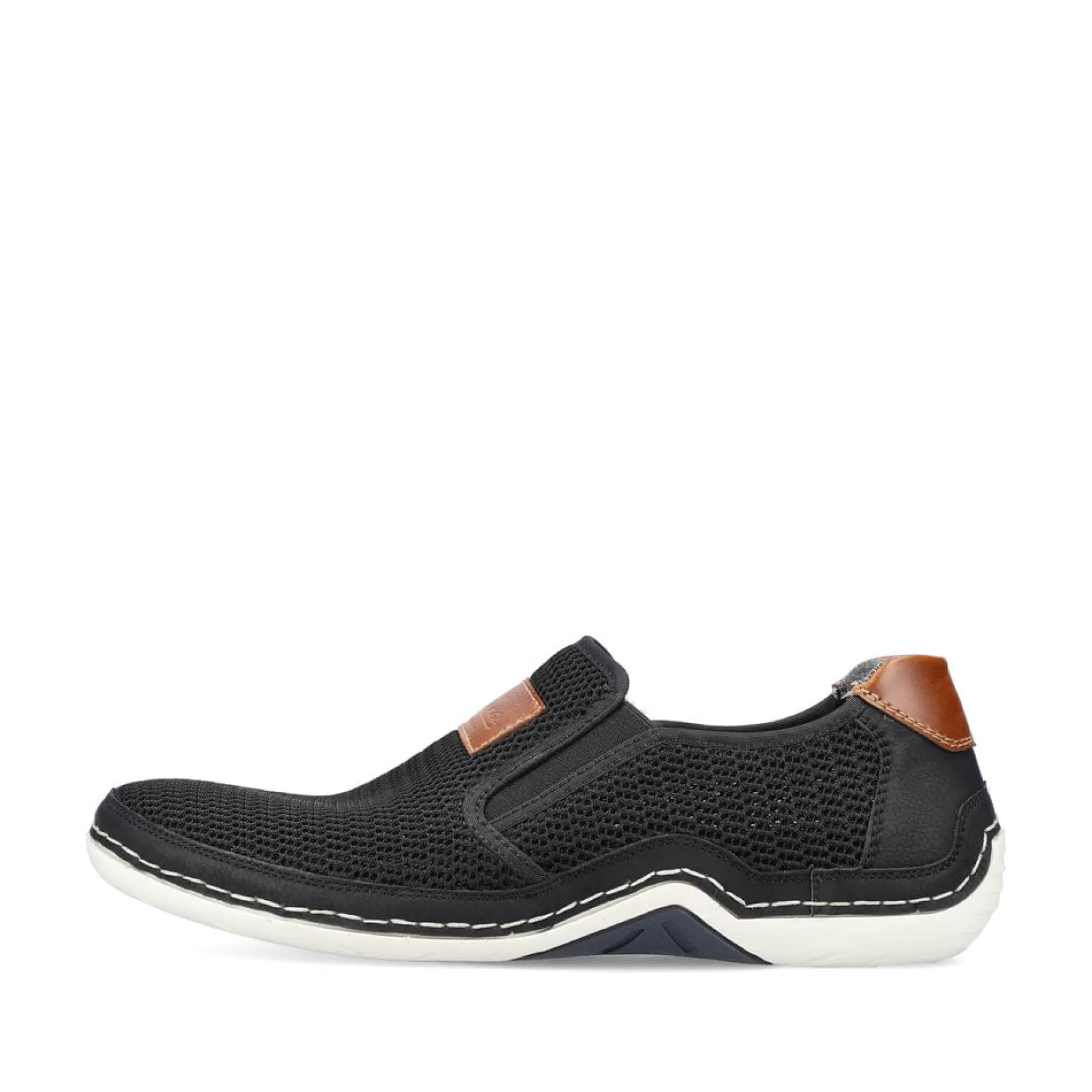 Men'S Slippers Jet Black-Rieker Outlet