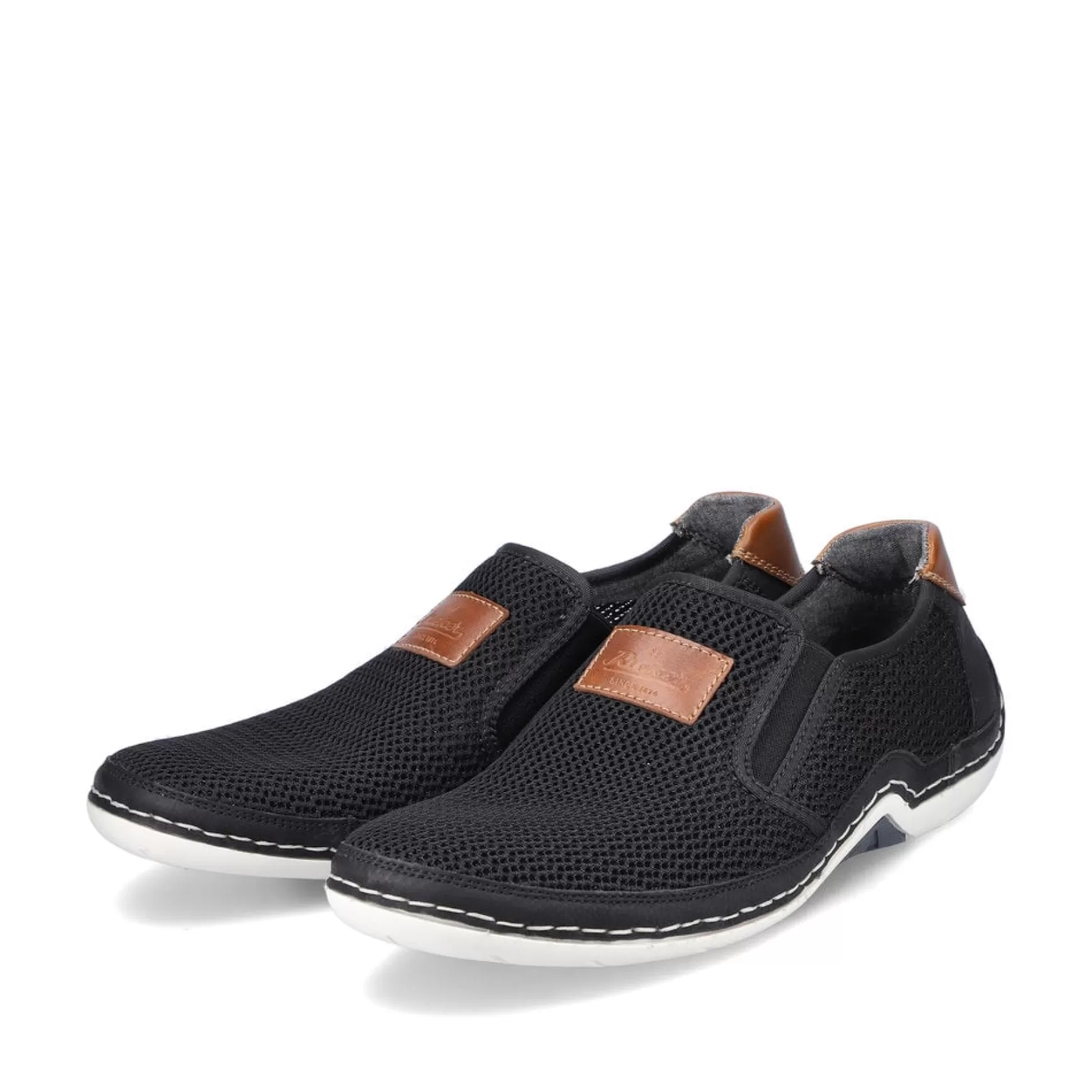 Men'S Slippers Jet Black-Rieker Outlet