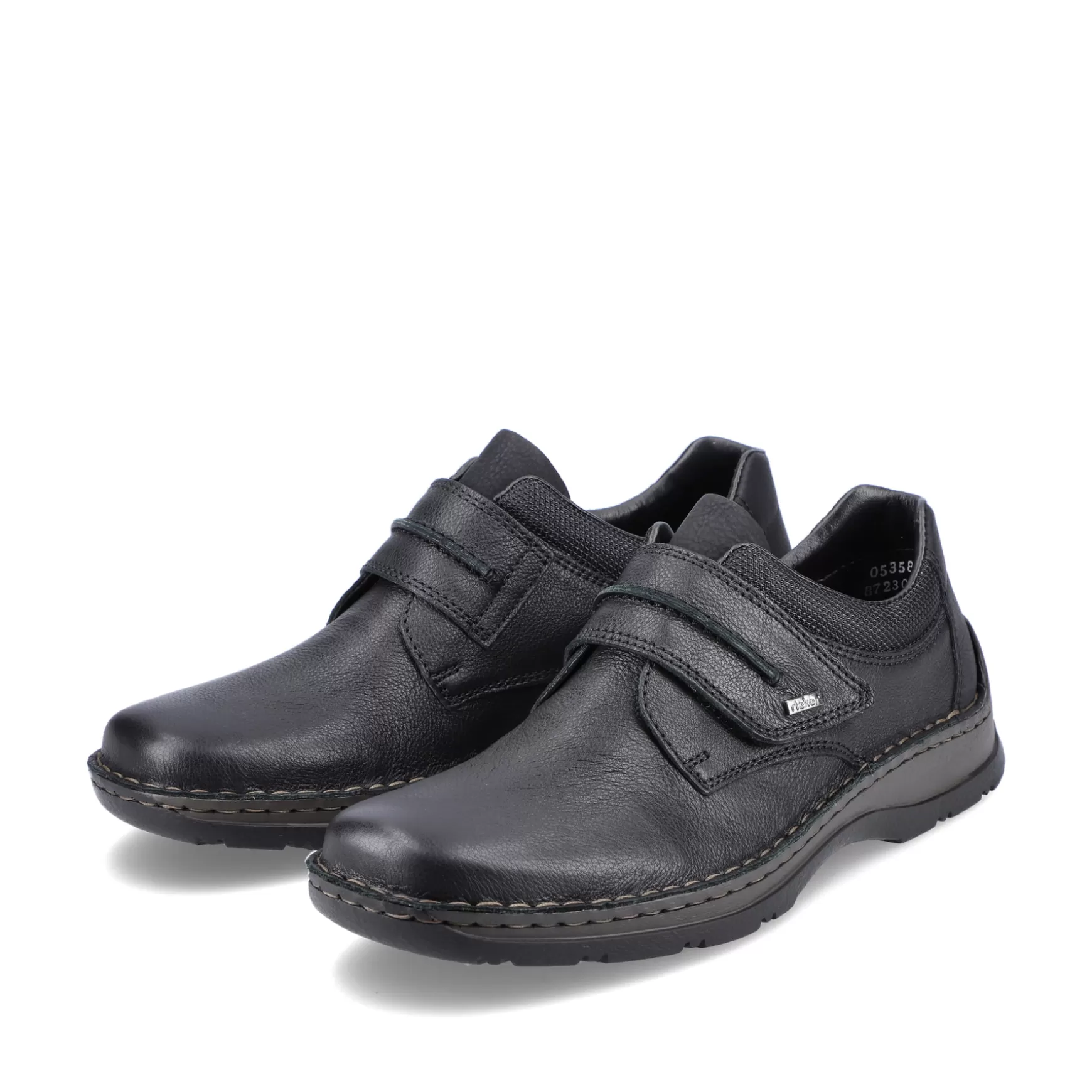 Men'S Slippers Jet Black-Rieker Clearance