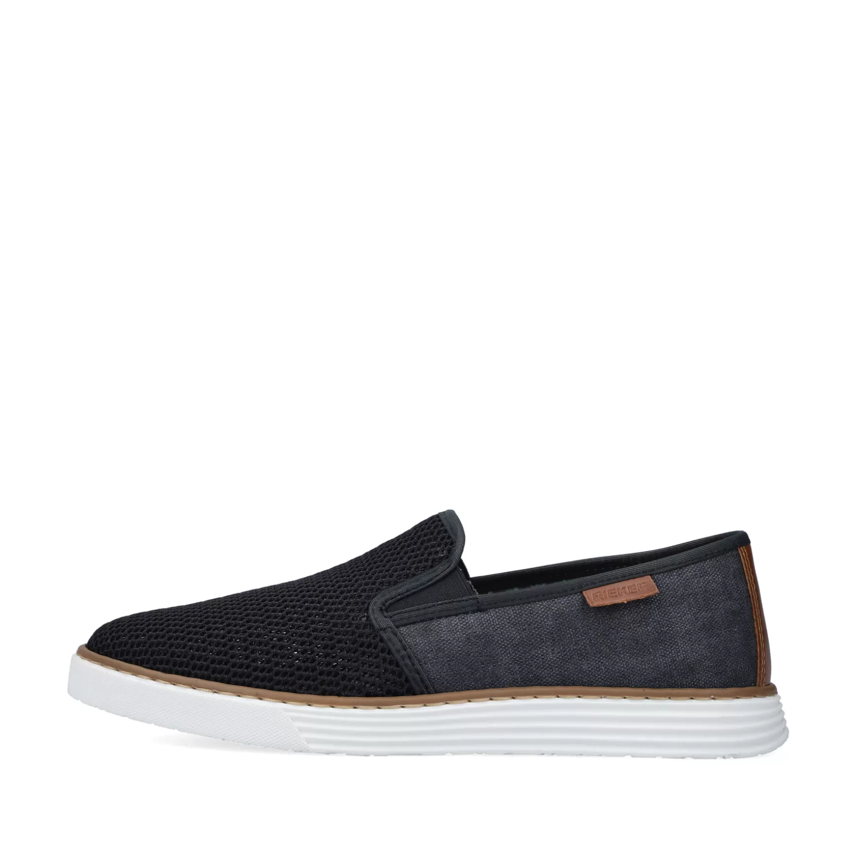 Men'S Slippers Navy Blue-Rieker Fashion