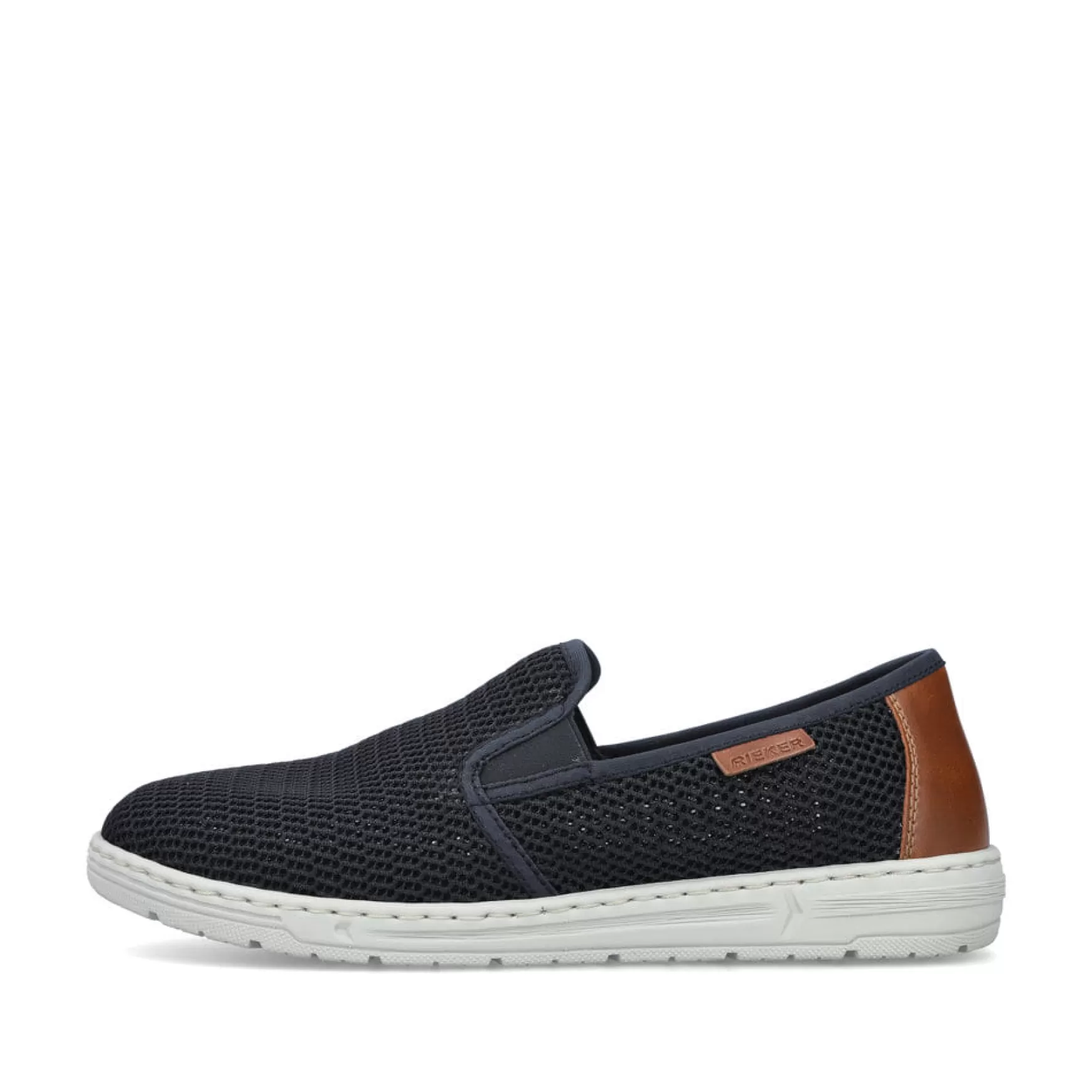 Men'S Slippers Navy Blue-Rieker Clearance